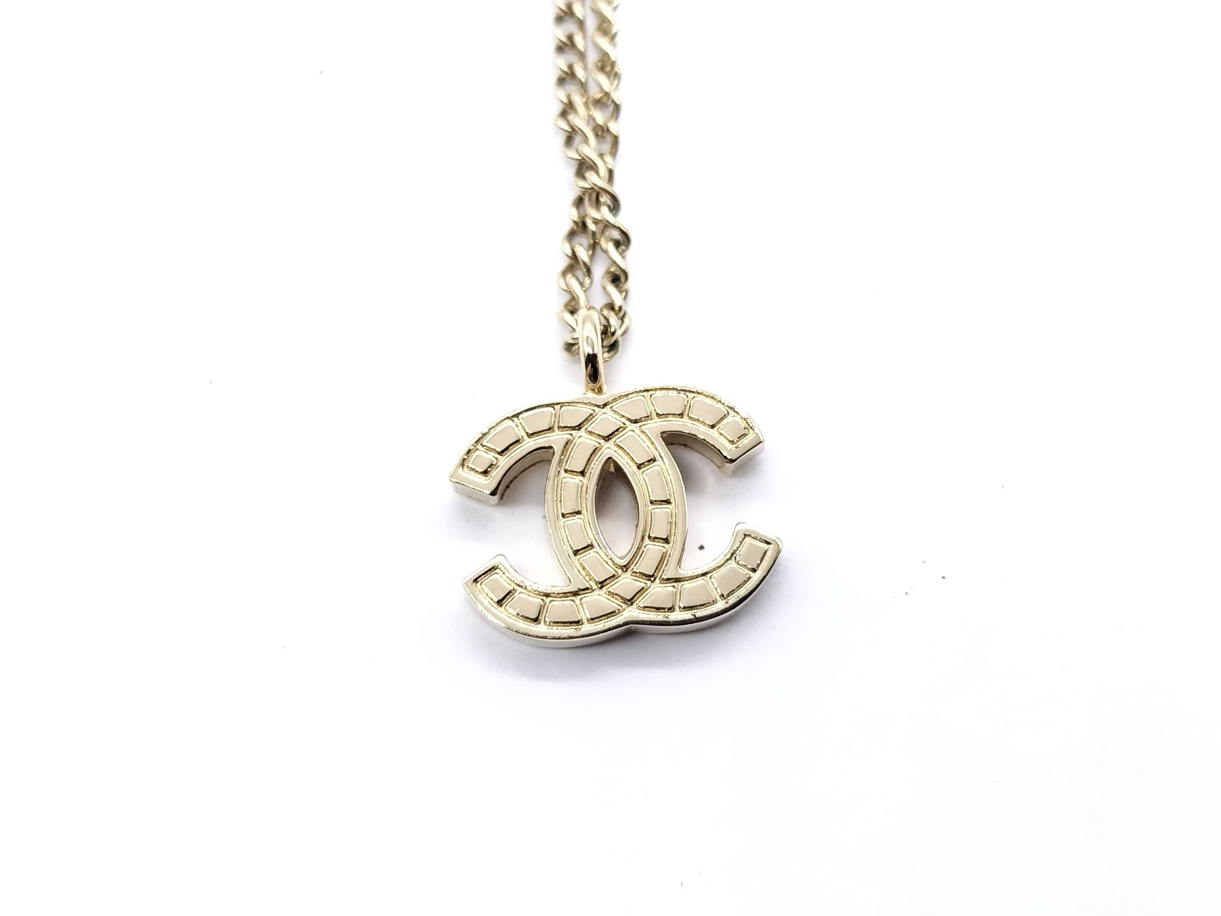 【水曜終了】(10707_0012)CHANEL ココマーク ココマーク ネックレス ネックレス