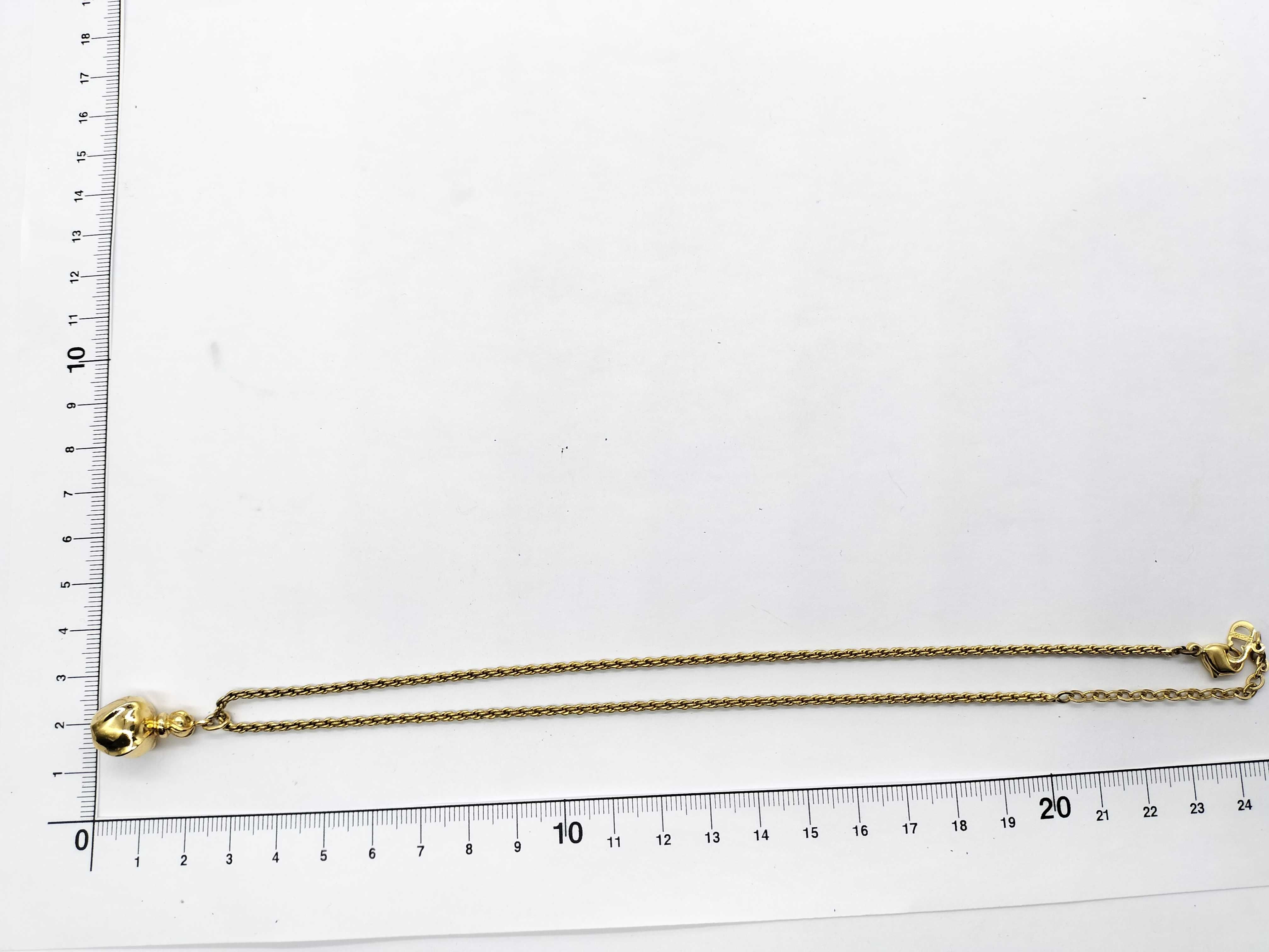 【水曜終了】(10700_0168)▼Dior 香水型 ネックレス ネックレス