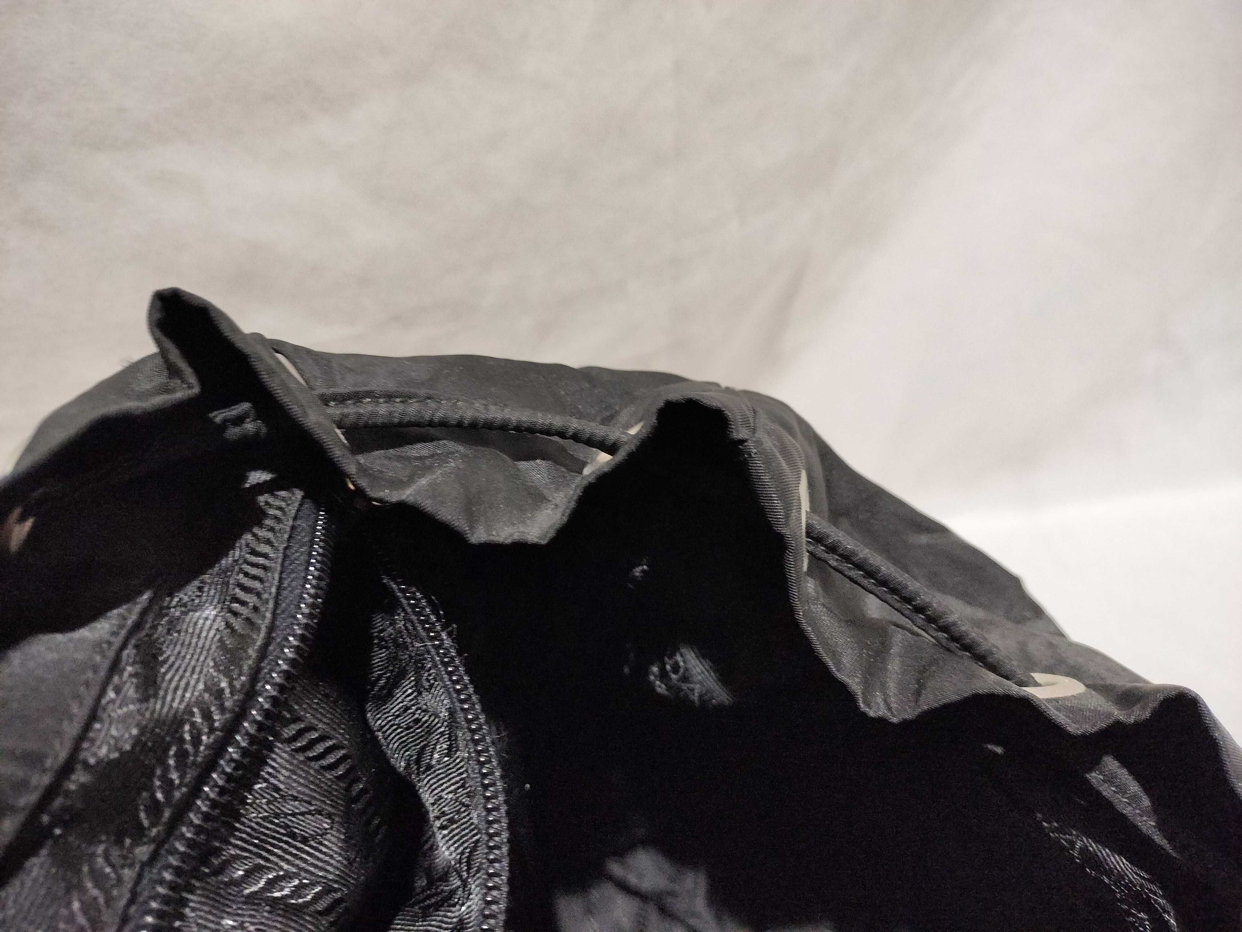 【水曜終了】(10709_0082)▼PRADA ナイロン リュック 三角プレート リュックサック