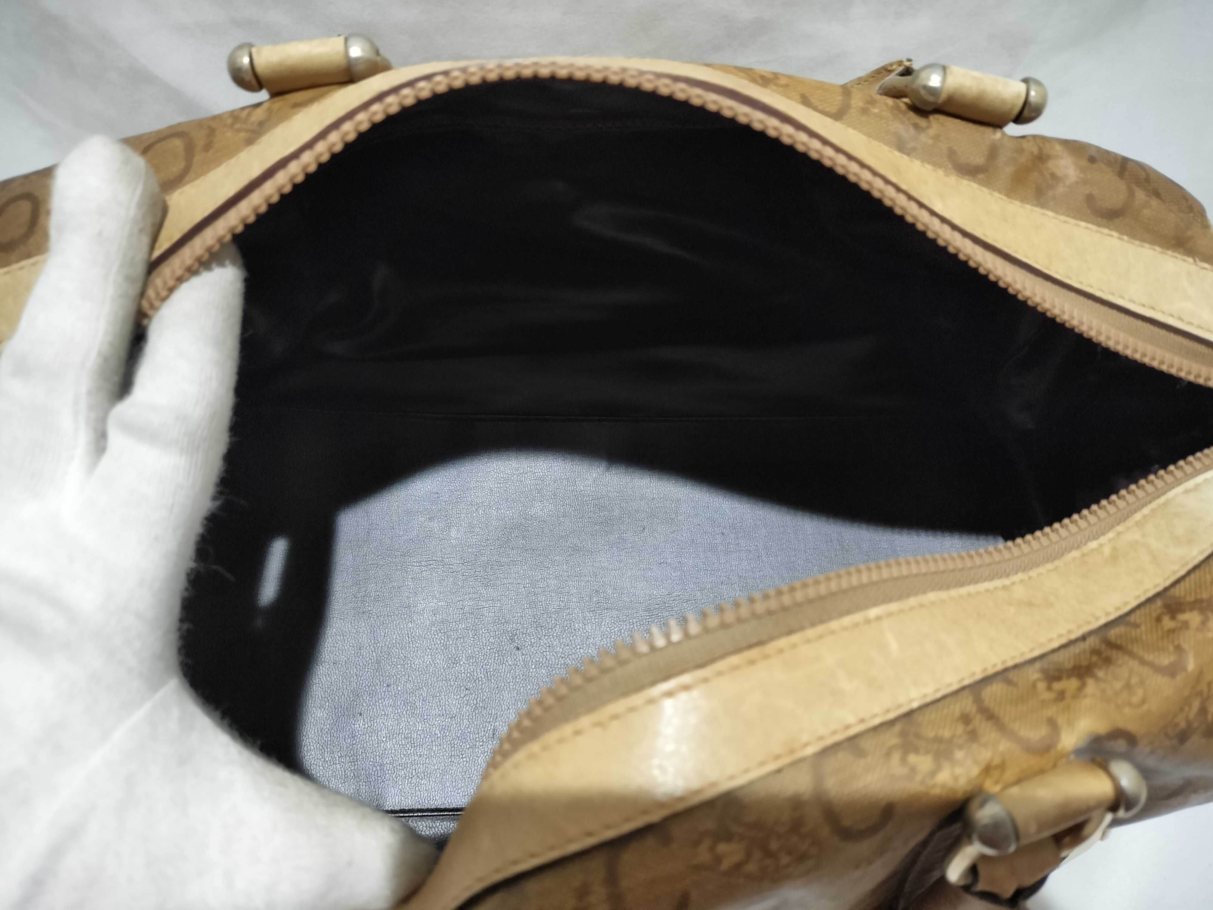 【水曜終了】(10702_0026)GUCCI GGスプリーム シェリー ショルダー/セリーヌ C馬車 ミニボストン 計2点 ショルダーバッグ