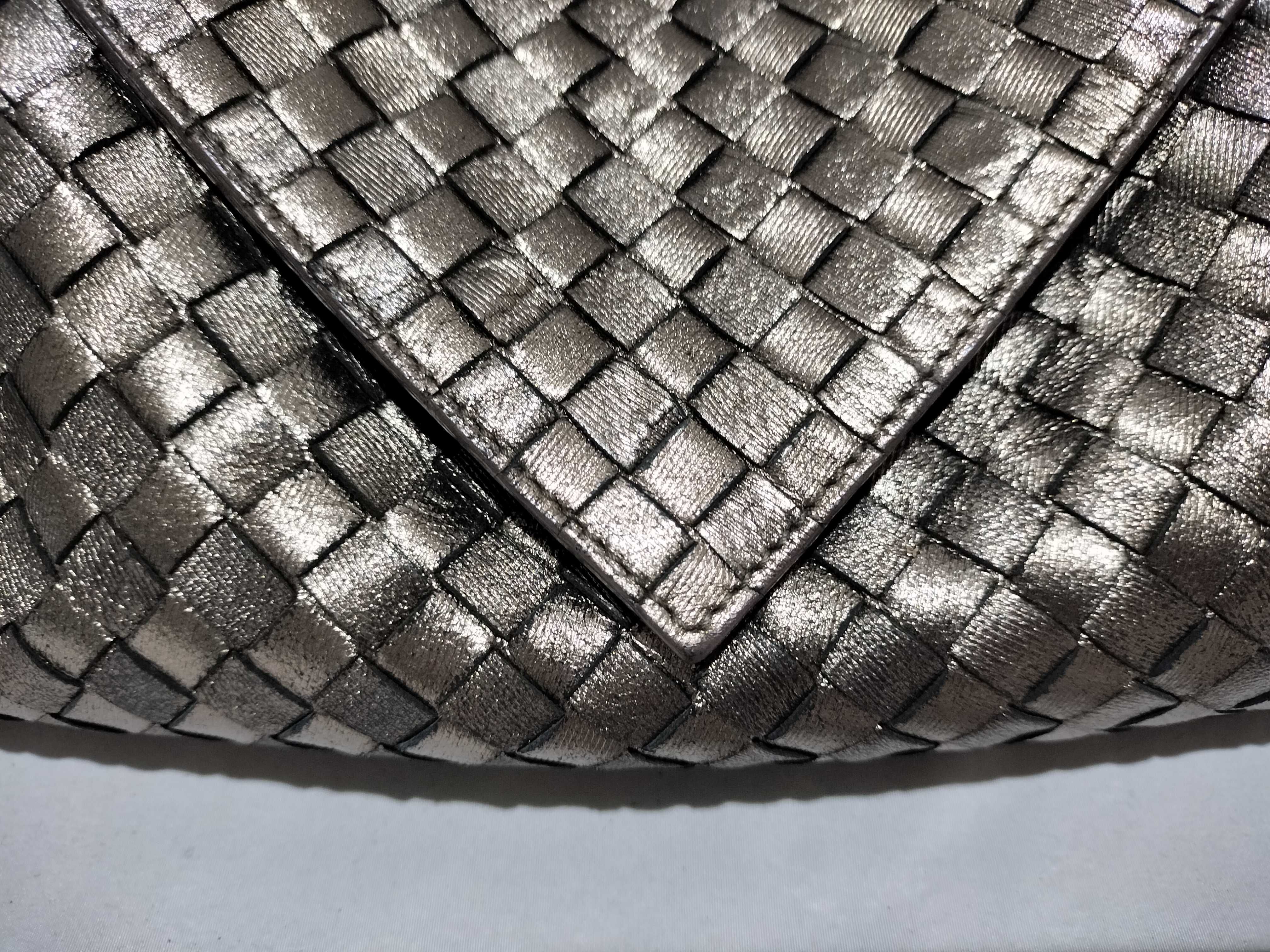 【水曜終了】(10699_0212)BOTTEGA VENETA イントレチャート トート ゴールド系 ハンドバッグ