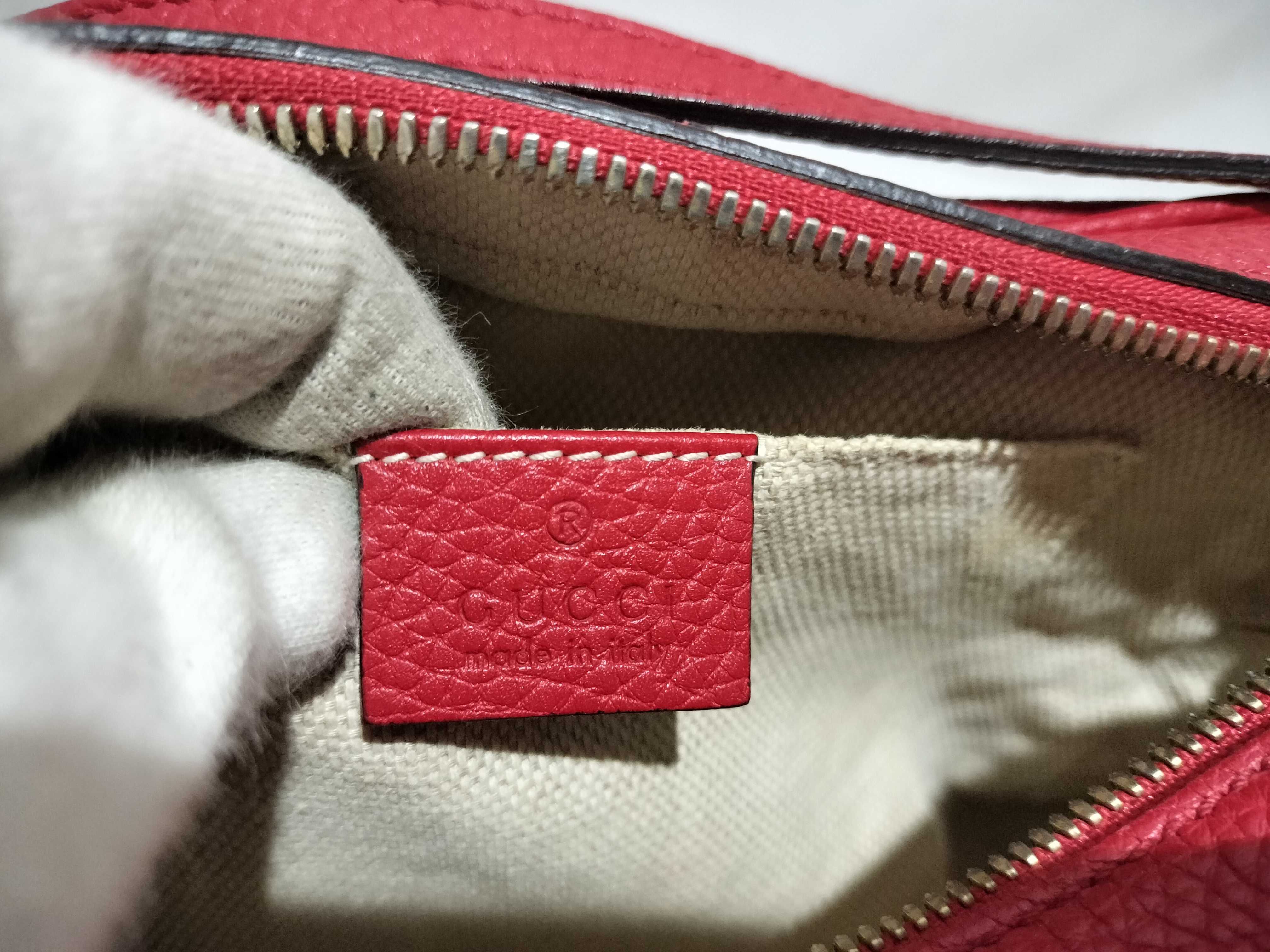 【水曜終了】(10698_0017)GUCCI ソーホー 308364 レザー タッセル ショルダーバッグ ショルダーバッグ