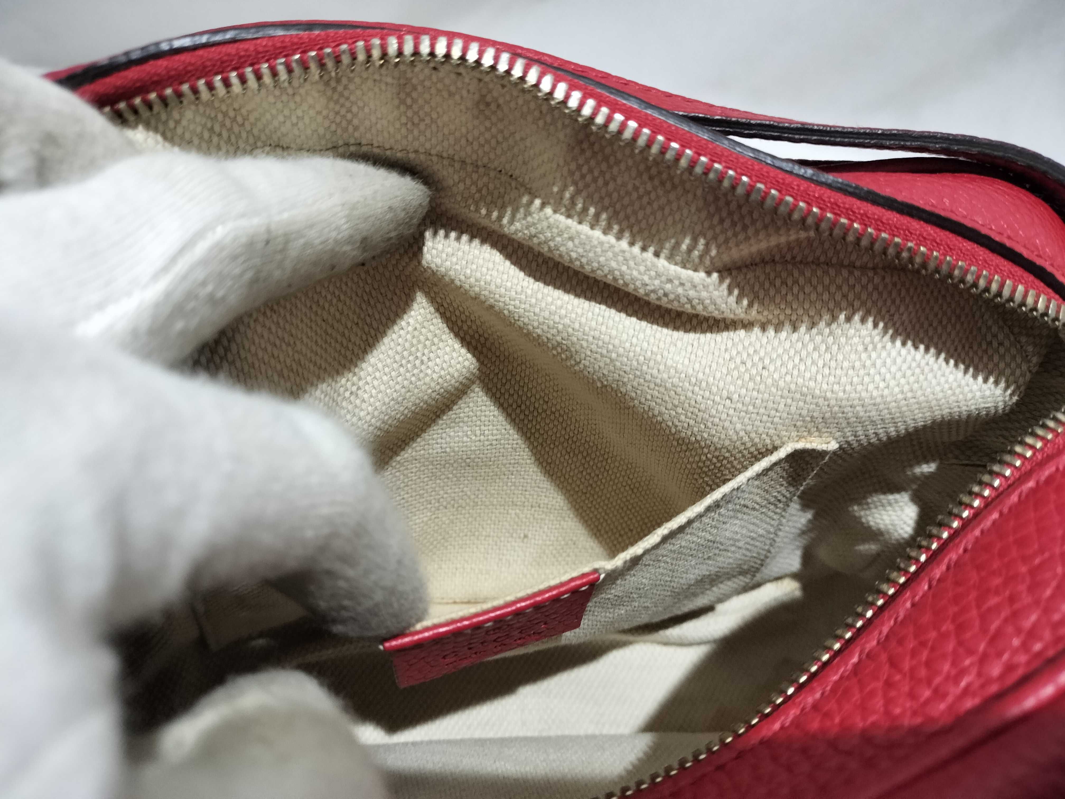 【水曜終了】(10698_0017)GUCCI ソーホー 308364 レザー タッセル ショルダーバッグ ショルダーバッグ