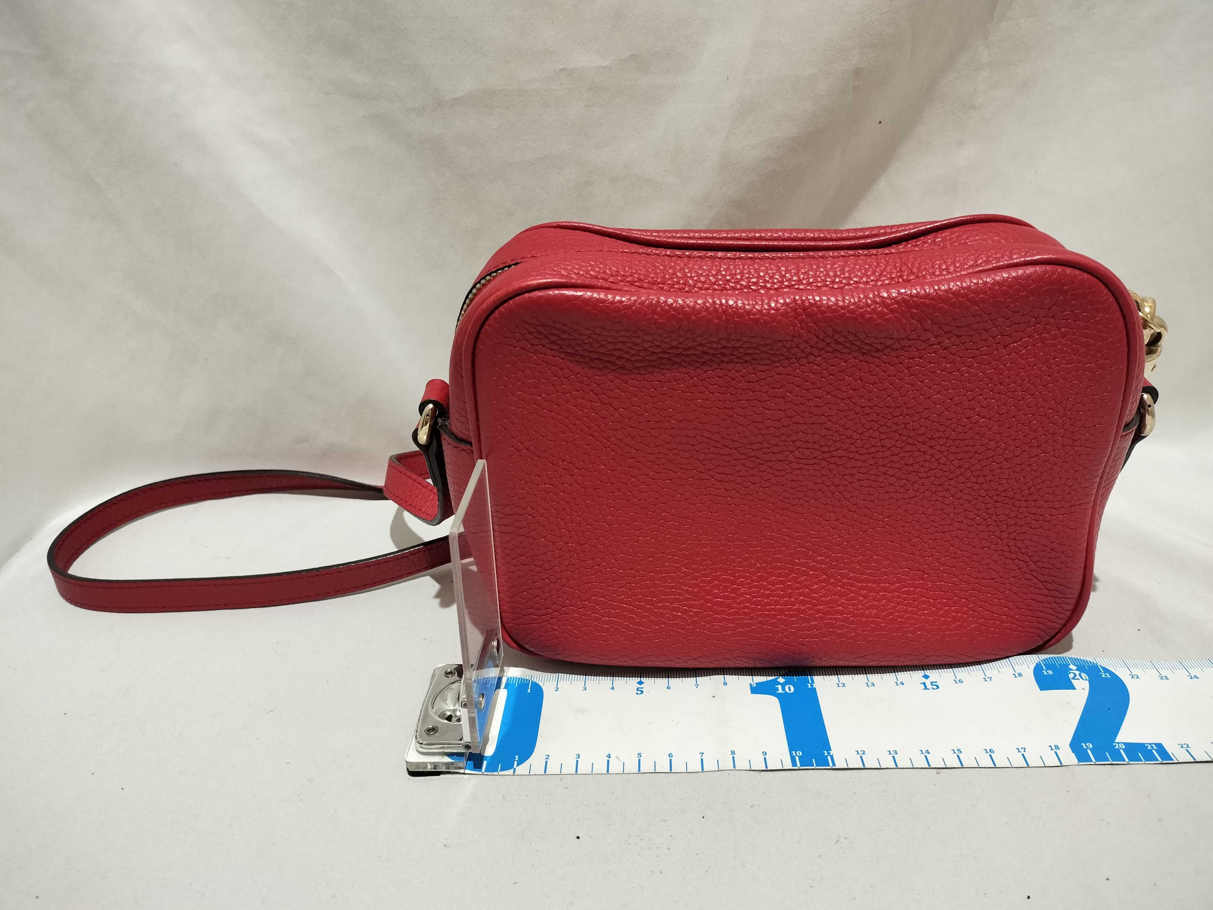 【水曜終了】(10698_0017)GUCCI ソーホー 308364 レザー タッセル ショルダーバッグ ショルダーバッグ