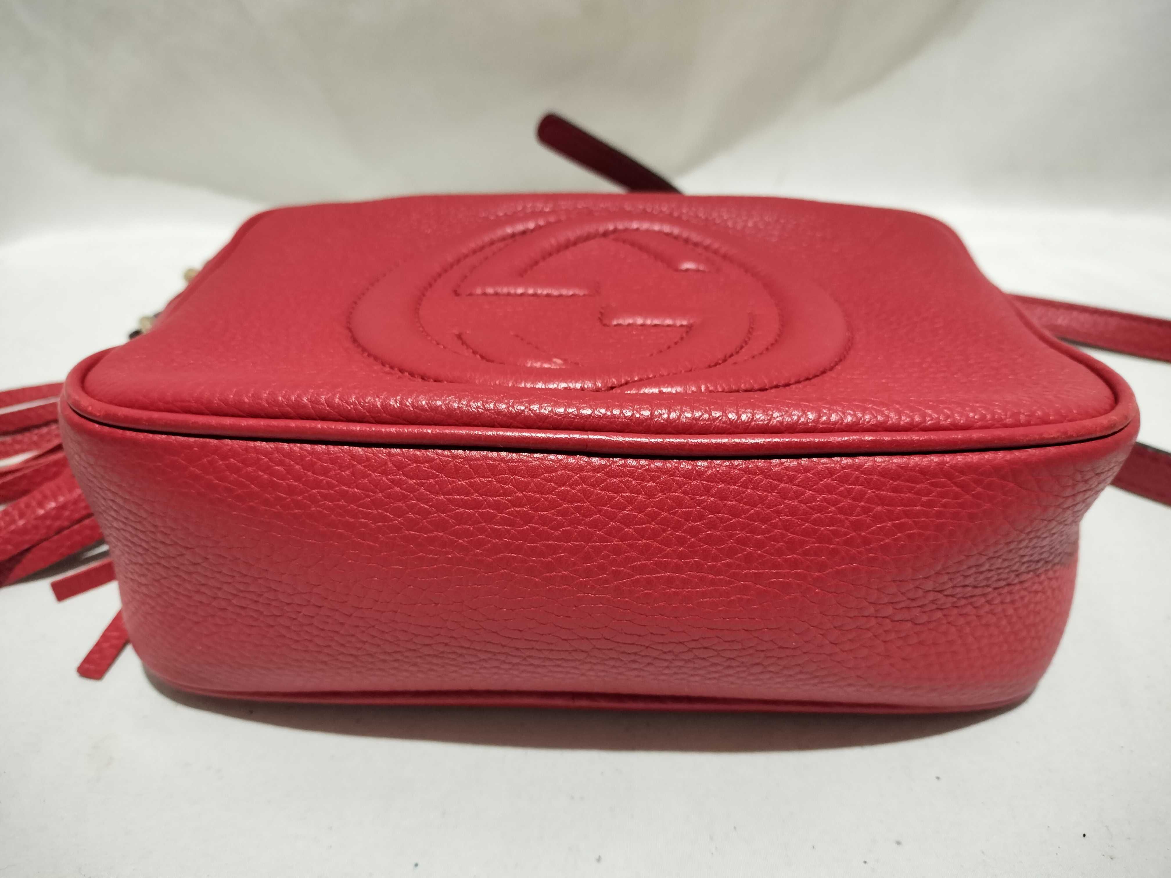 【水曜終了】(10698_0017)GUCCI ソーホー 308364 レザー タッセル ショルダーバッグ ショルダーバッグ