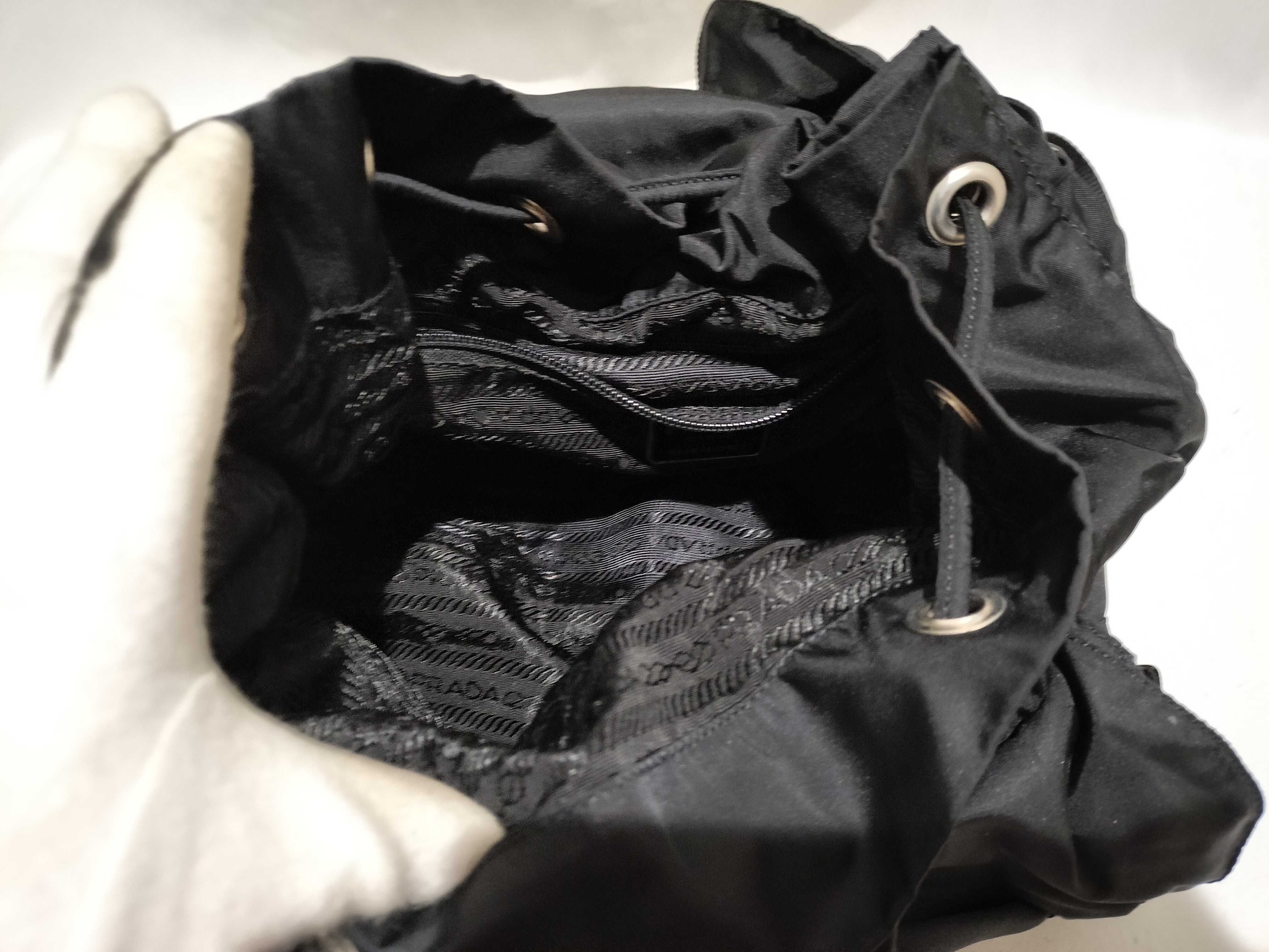 【水曜終了】(10709_0097)PRADA ナイロン ダブルポケット リュックサック