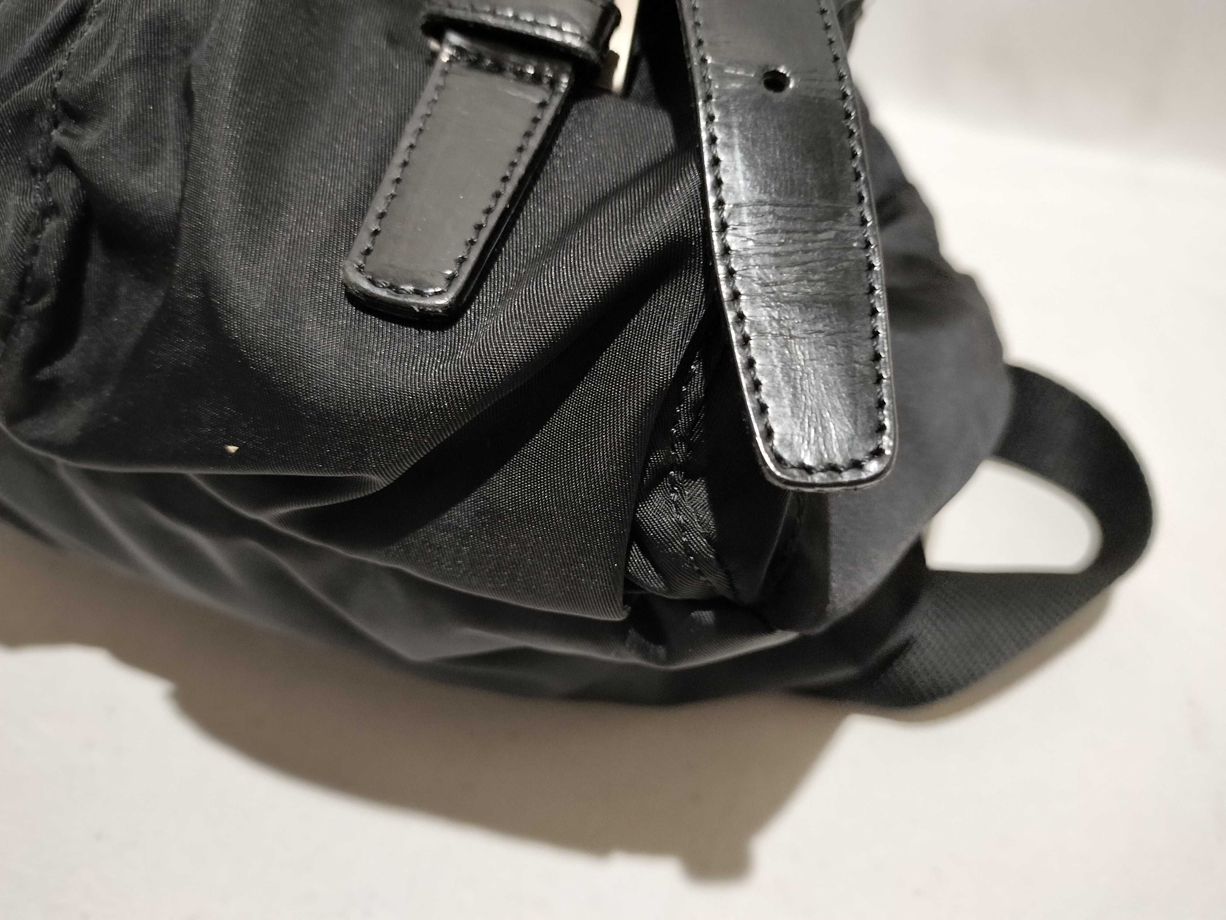 【水曜終了】(10709_0097)PRADA ナイロン ダブルポケット リュックサック