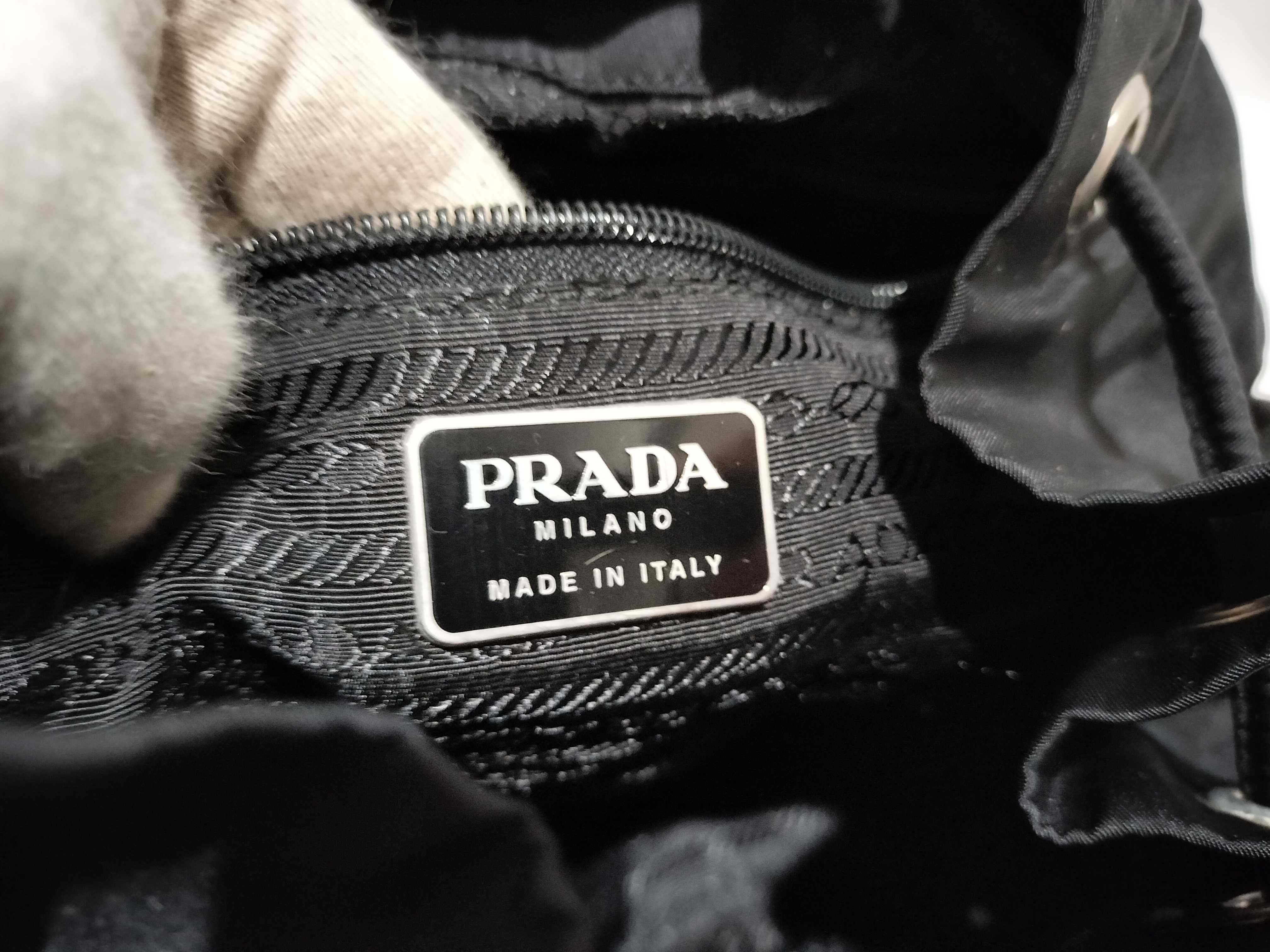 【水曜終了】(10709_0097)PRADA ナイロン ダブルポケット リュックサック