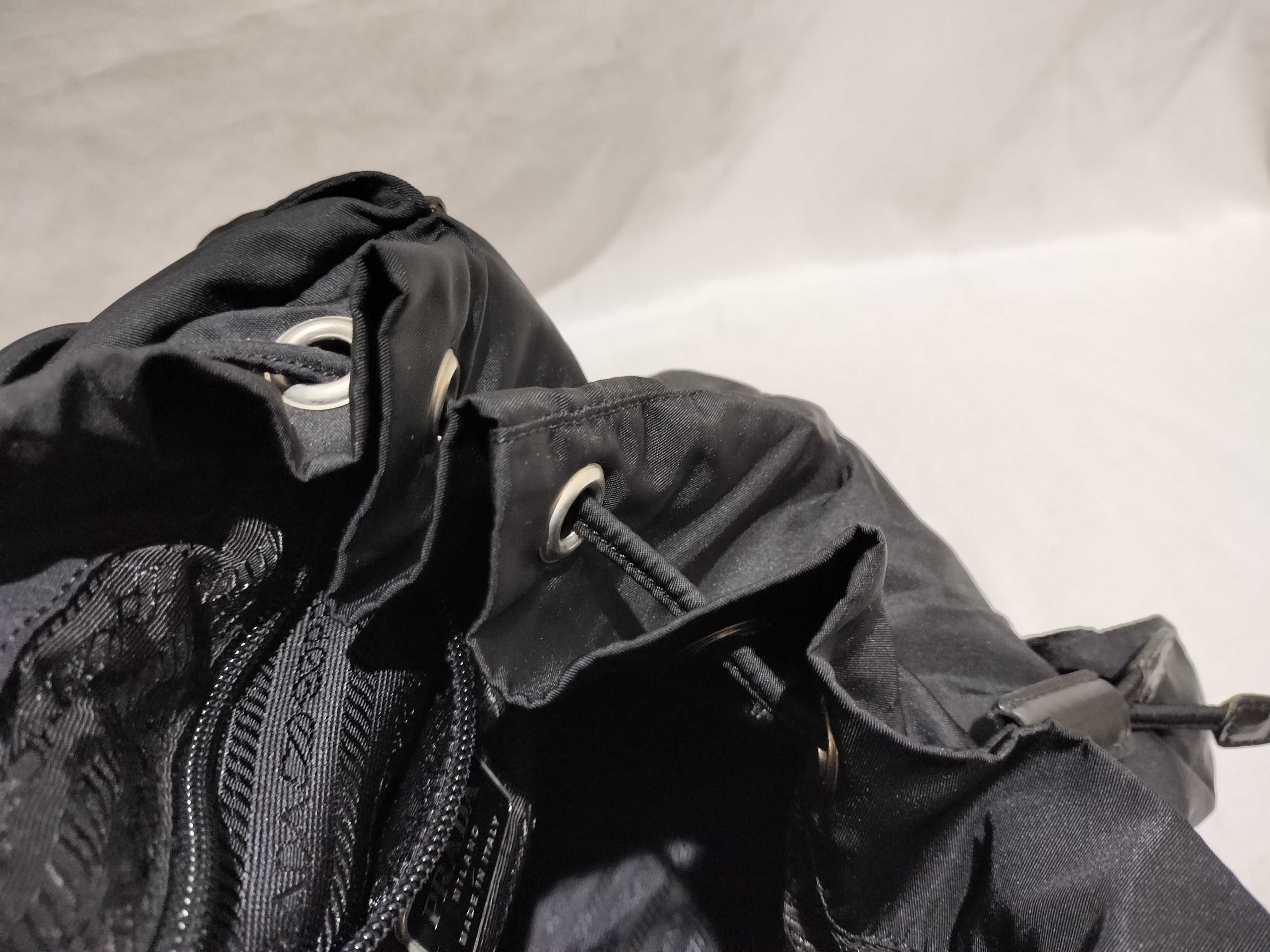 【水曜終了】(10709_0097)PRADA ナイロン ダブルポケット リュックサック