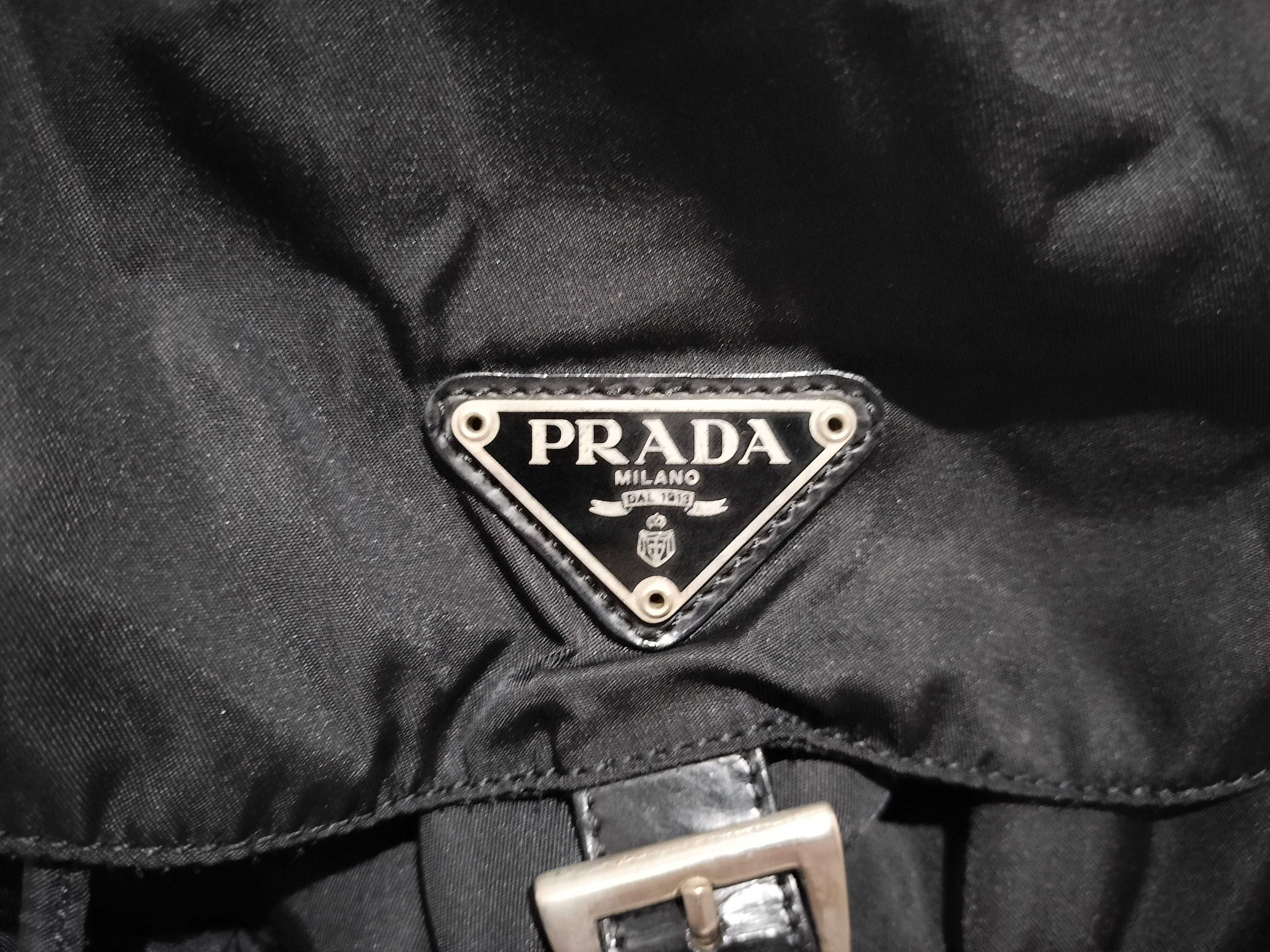 【水曜終了】(10709_0097)PRADA ナイロン ダブルポケット リュックサック