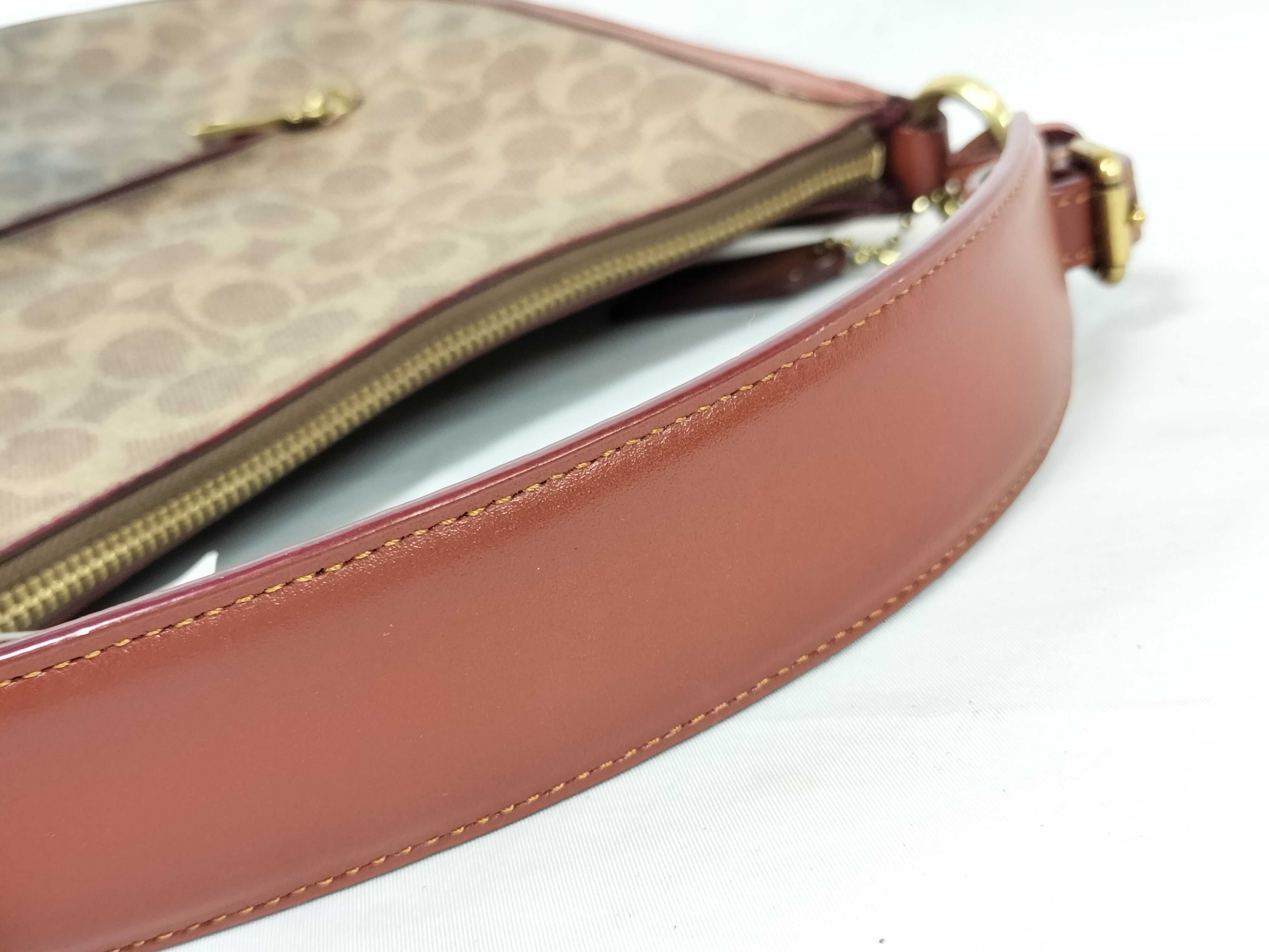 【水曜終了】(10698_0075)COACH シグネチャー 38580 サットンホーボー ハンドバッグ