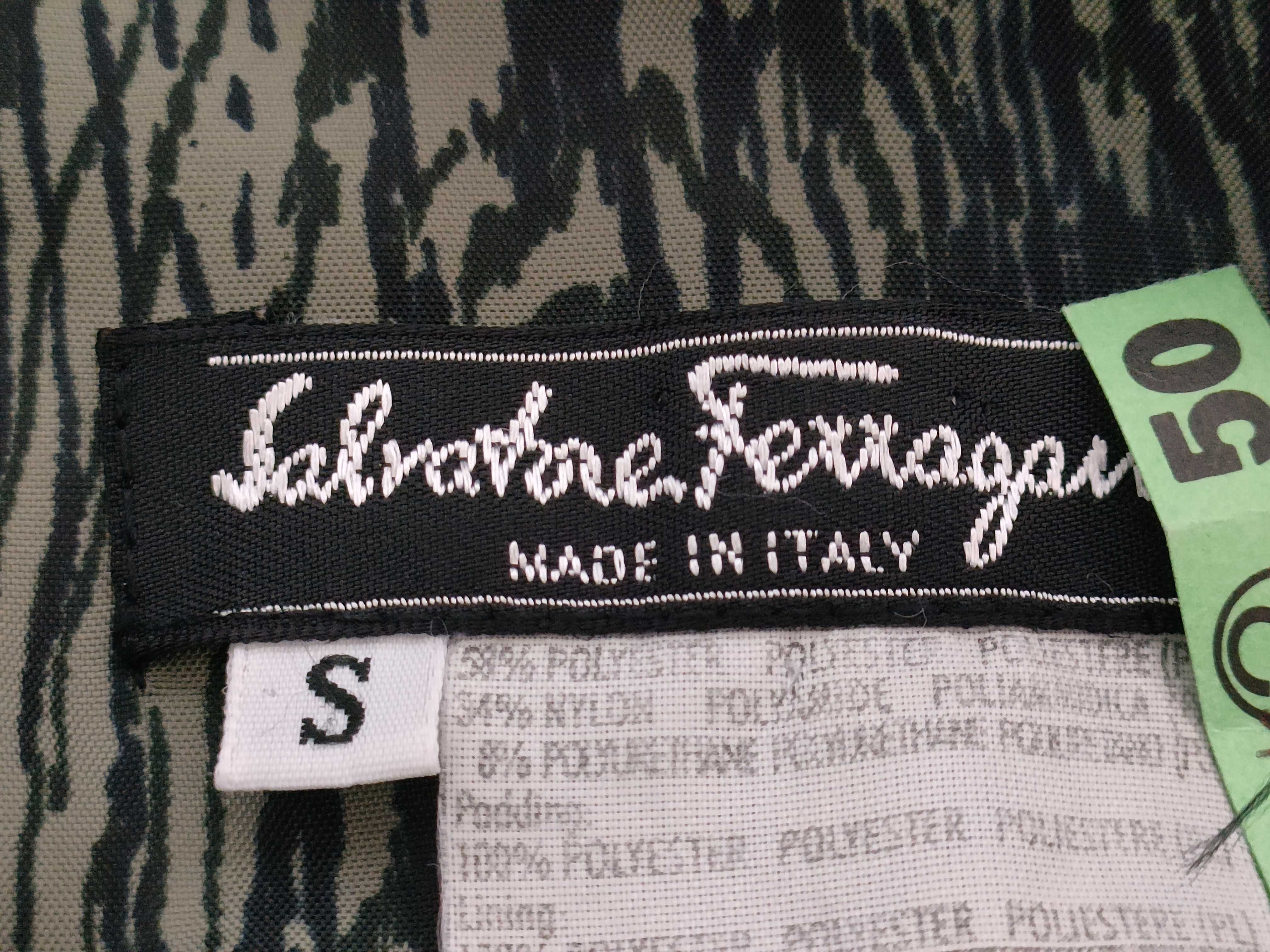 日曜終了(10743_0022)▼Salvatore Ferragamo キルティング等コート*3