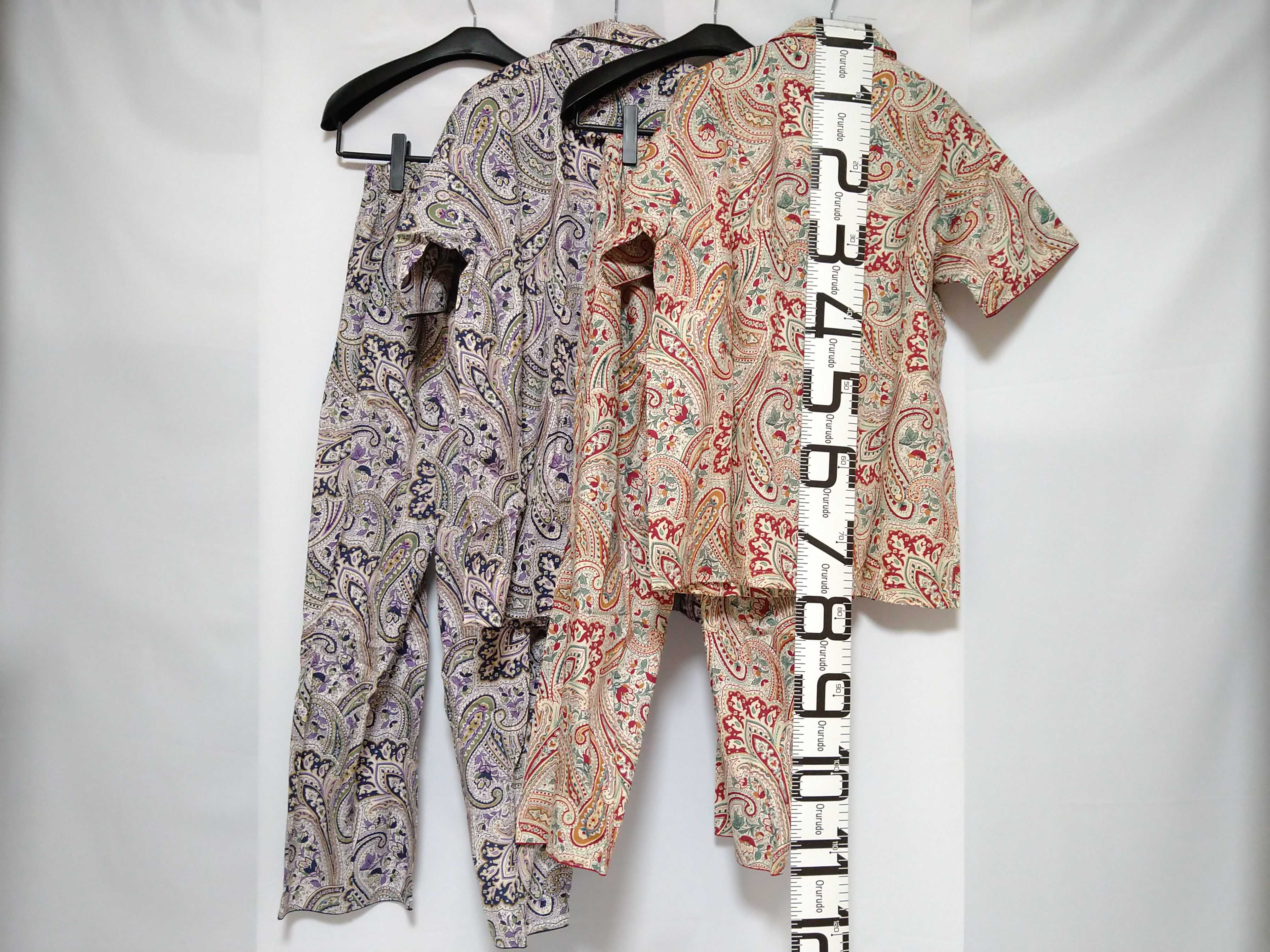 日曜終了(10743_0021)▼Yves Saint Laurent ペイズリー柄 パジャマ ギフト 2点 その他アパレル