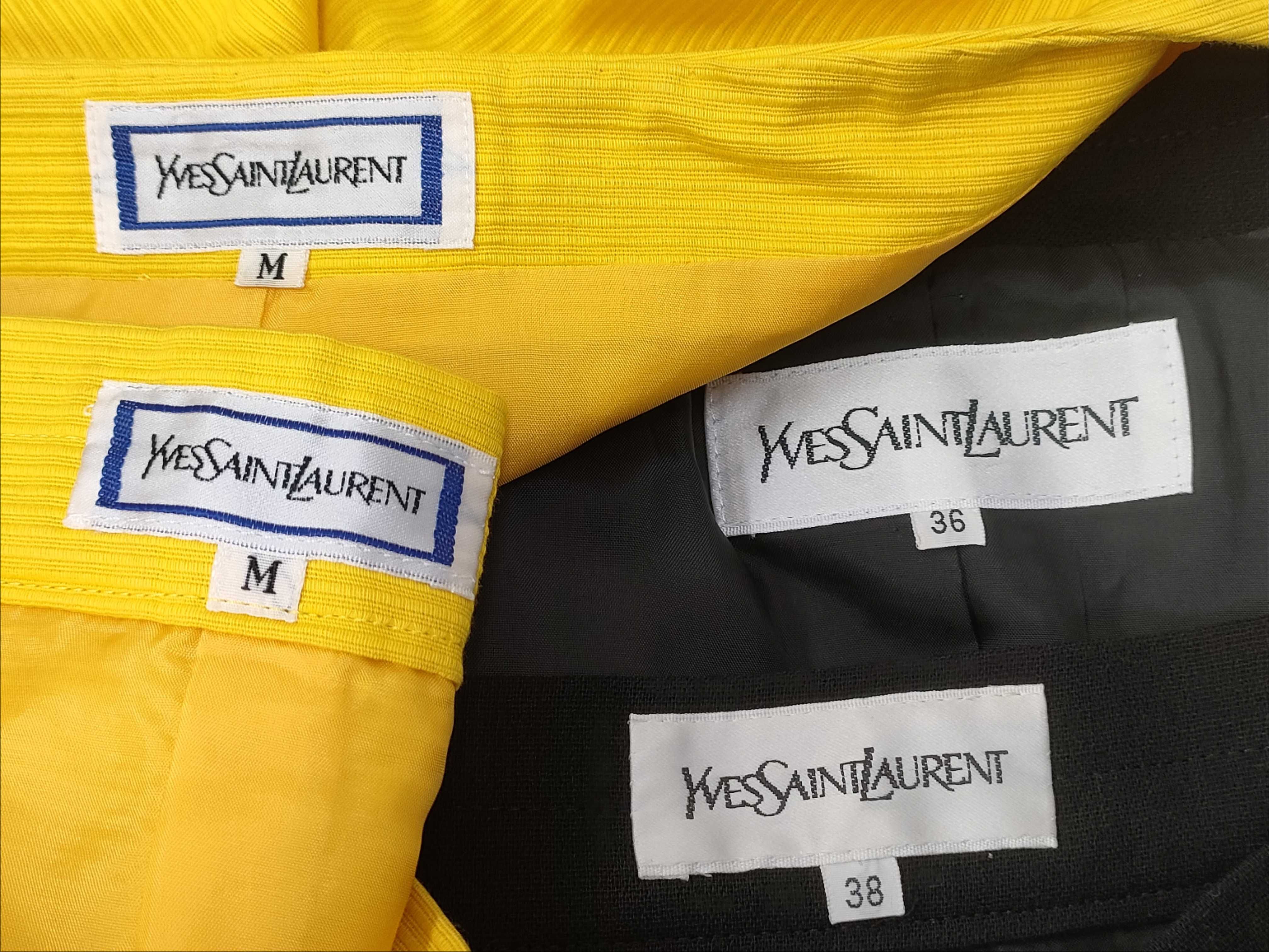 日曜終了(10743_0020)▼Yves Saint Laurent ジャケット/スカート セットアップ 2点セット その他アパレル