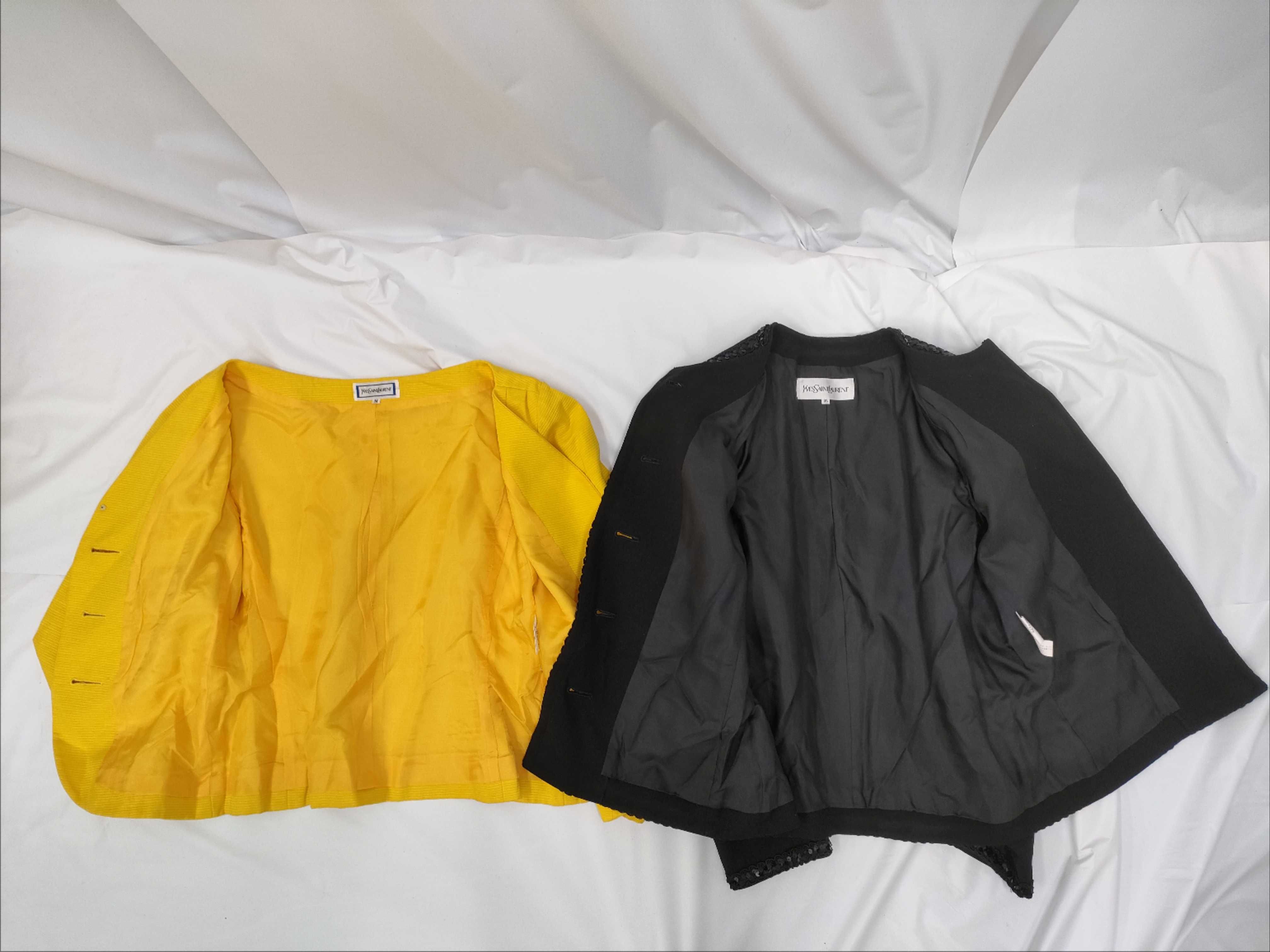 日曜終了(10743_0020)▼Yves Saint Laurent ジャケット/スカート セットアップ 2点セット その他アパレル