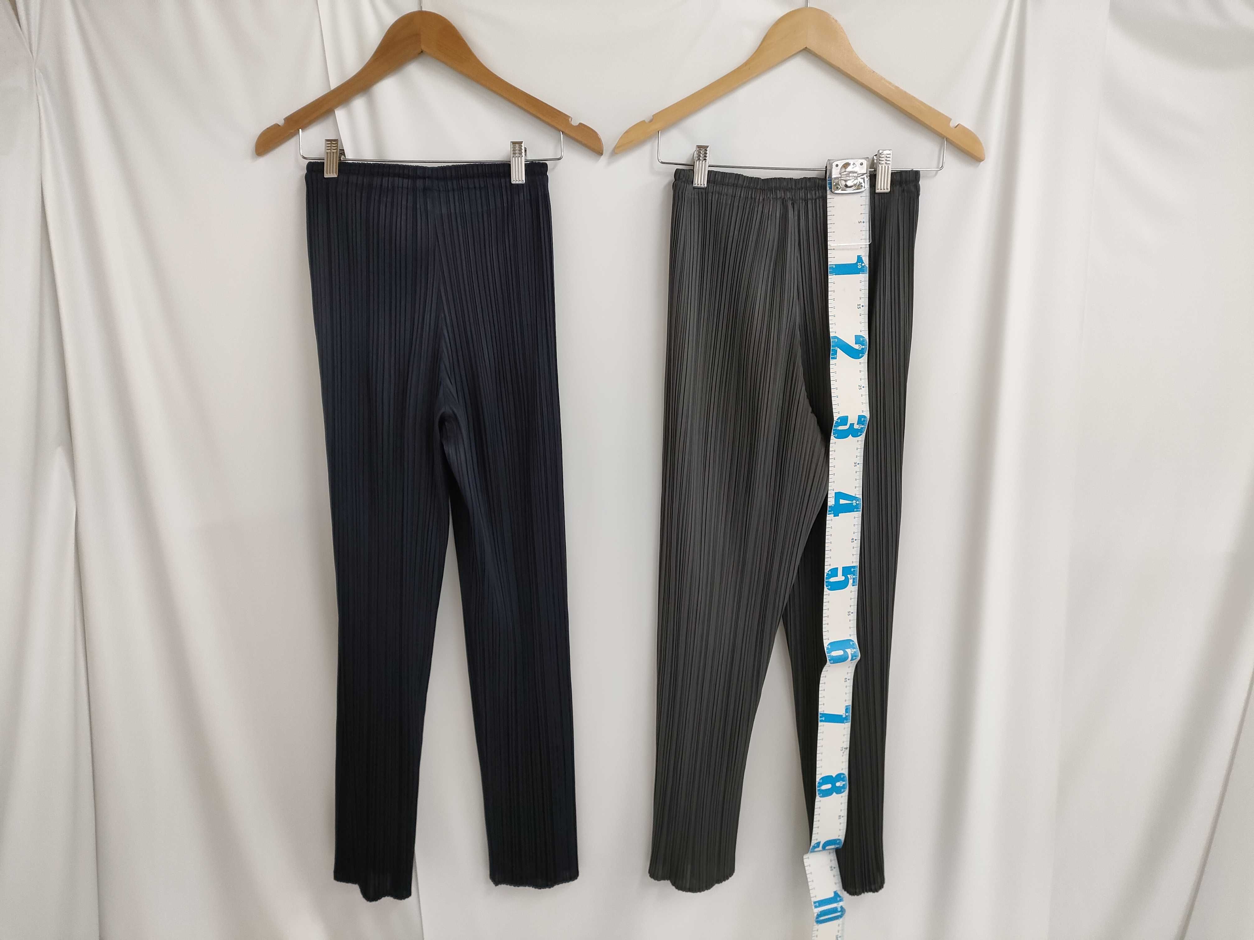 日曜終了(10743_0013)▼ISSEY MIYAKE プリーツプリーズ パンツ2点