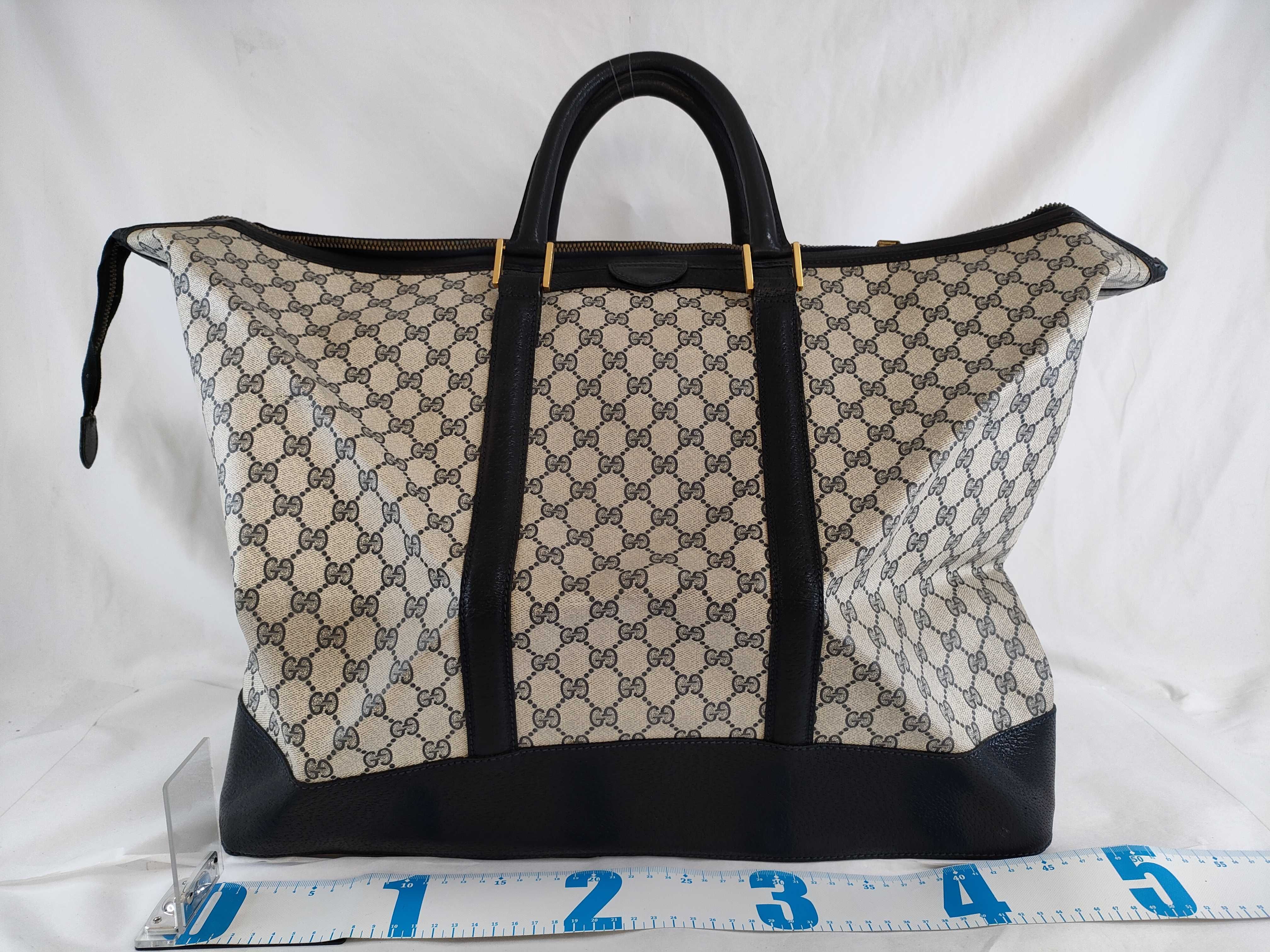 【水曜終了】(10827_0002)GUCCI GG ボストン ※内劣化 ボストンバッグ