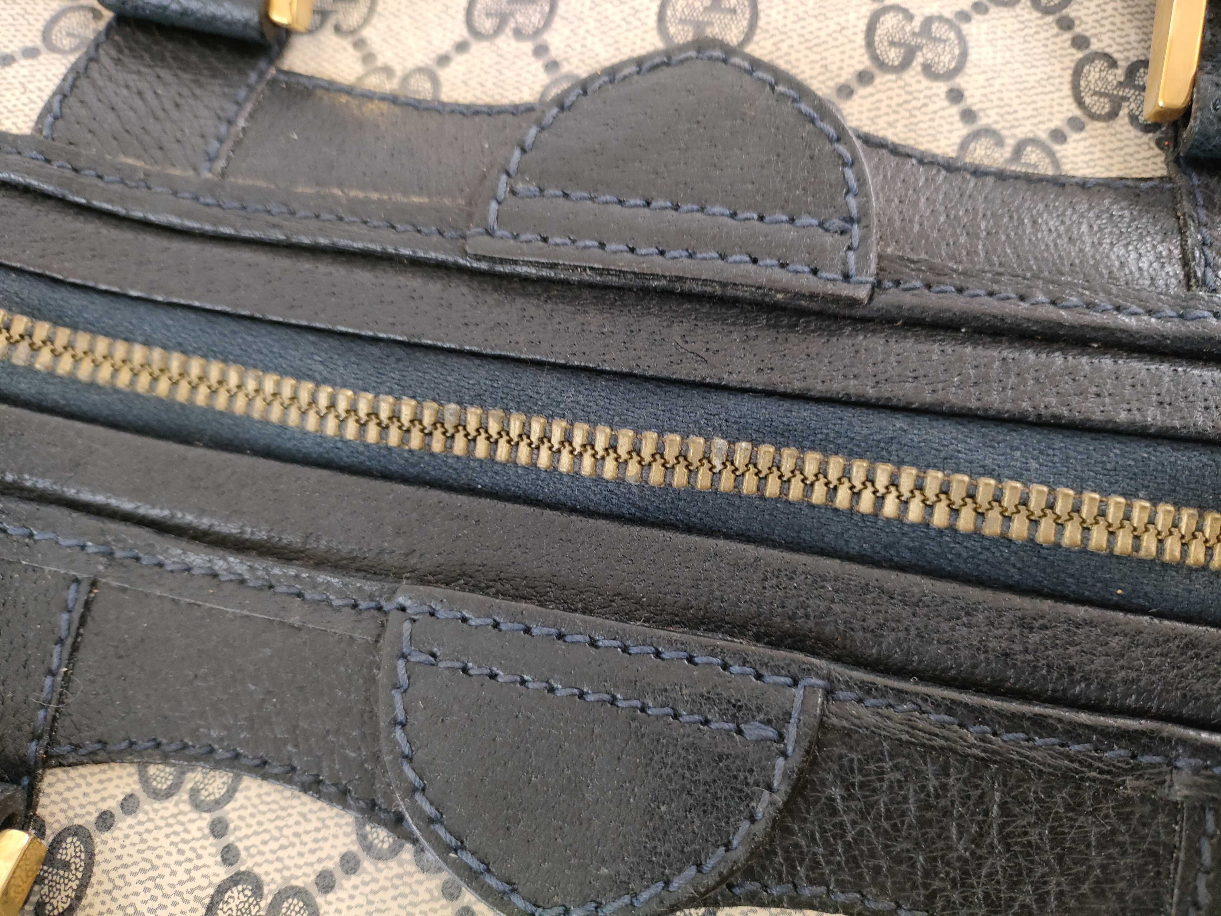 【水曜終了】(10827_0002)GUCCI GG ボストン ※内劣化 ボストンバッグ