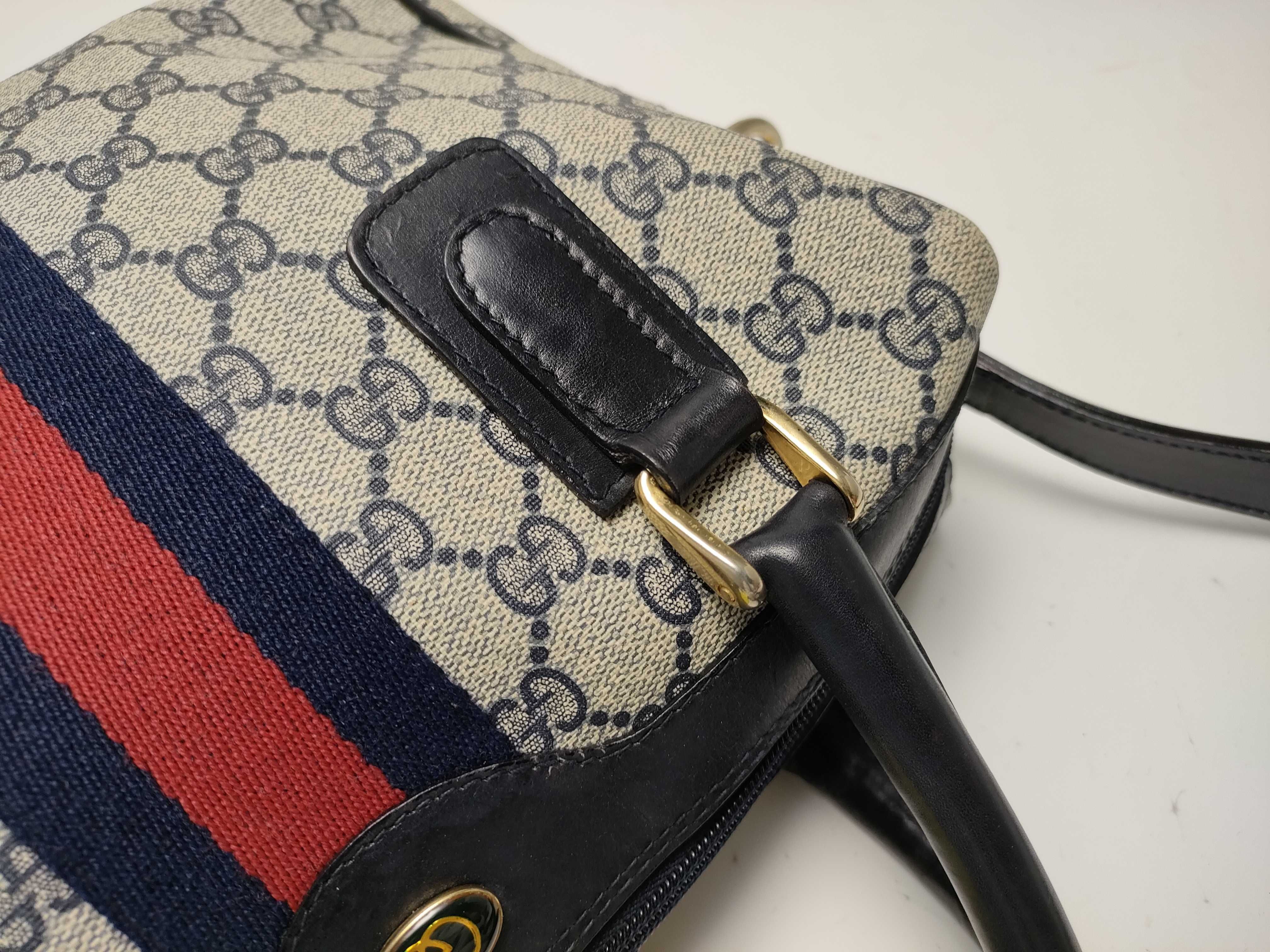 【水曜終了】(10827_0004)GUCCI GGスプリーム シェリーライン ハンドバッグ 010 378 ハンドバッグ