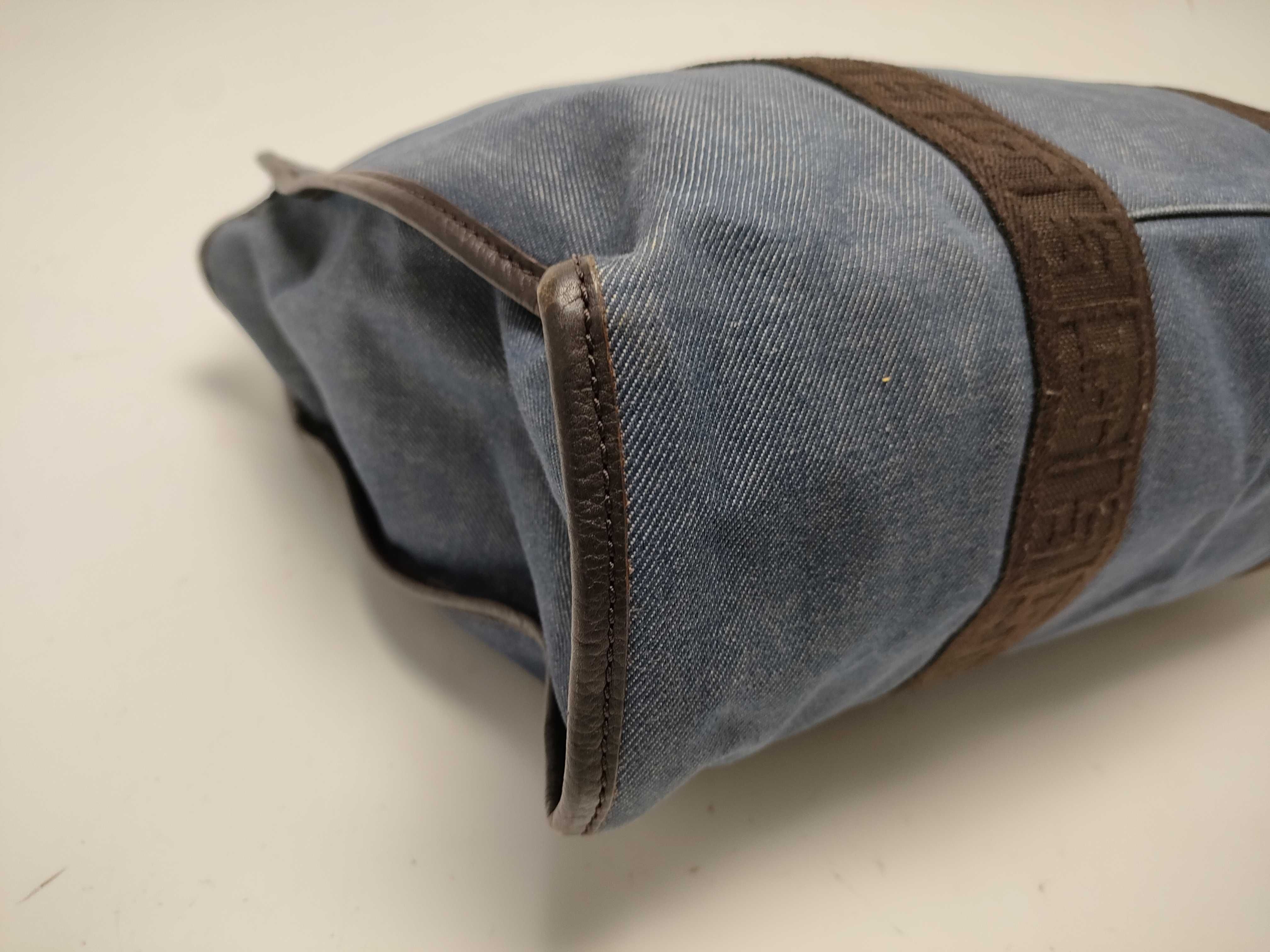 【水曜終了】(10827_0065)FENDI デニム トート トートバッグ