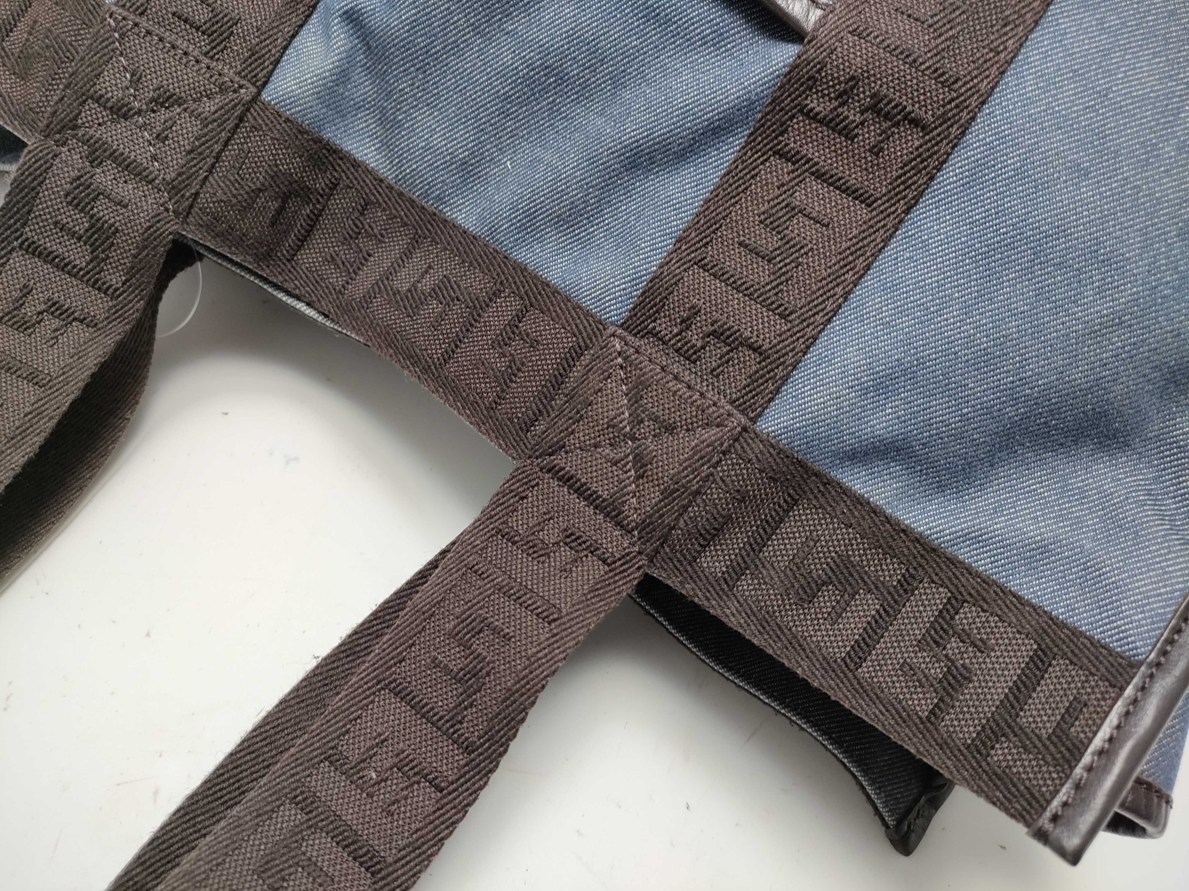 【水曜終了】(10827_0065)FENDI デニム トート トートバッグ