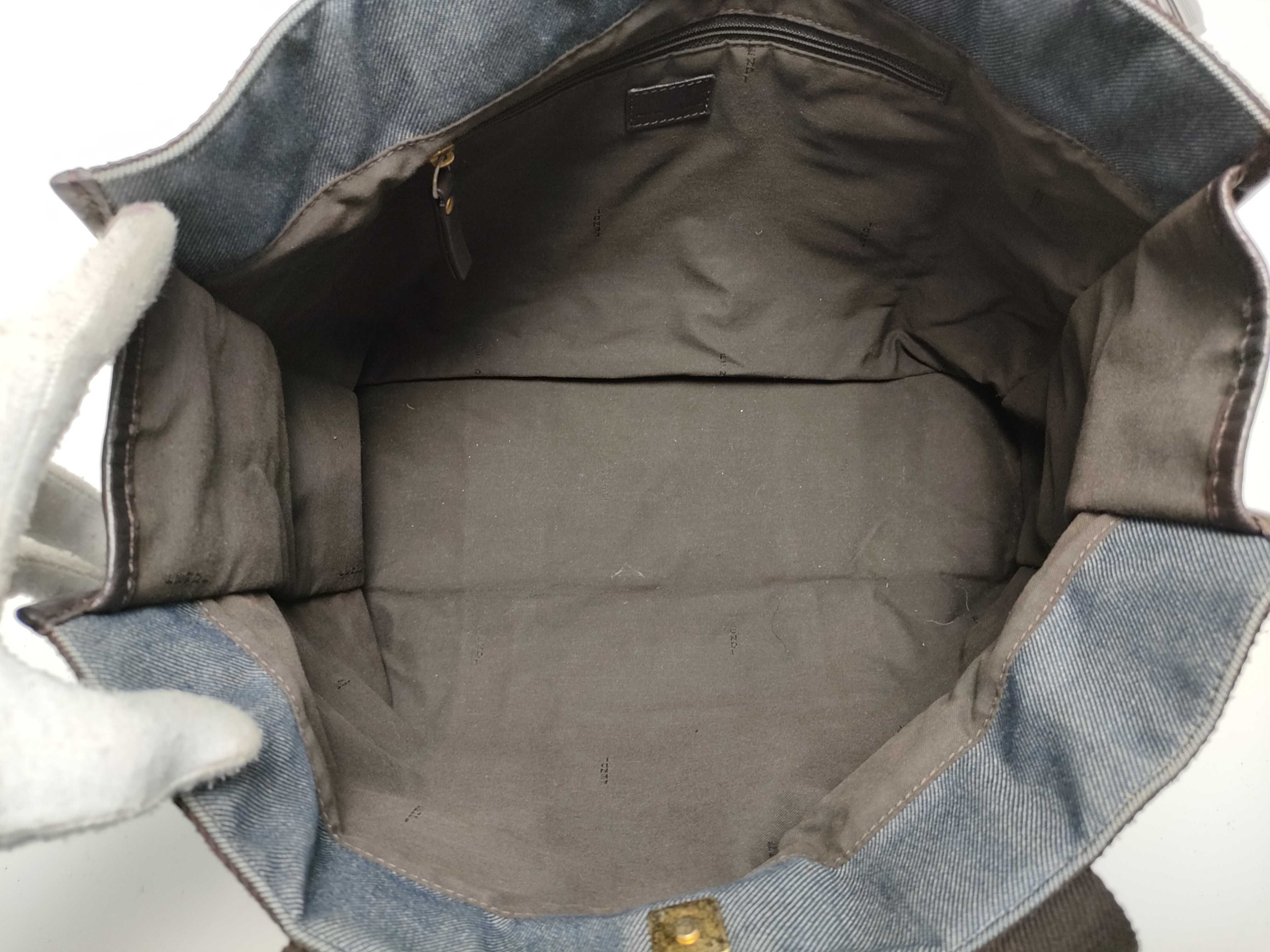 【水曜終了】(10827_0065)FENDI デニム トート トートバッグ