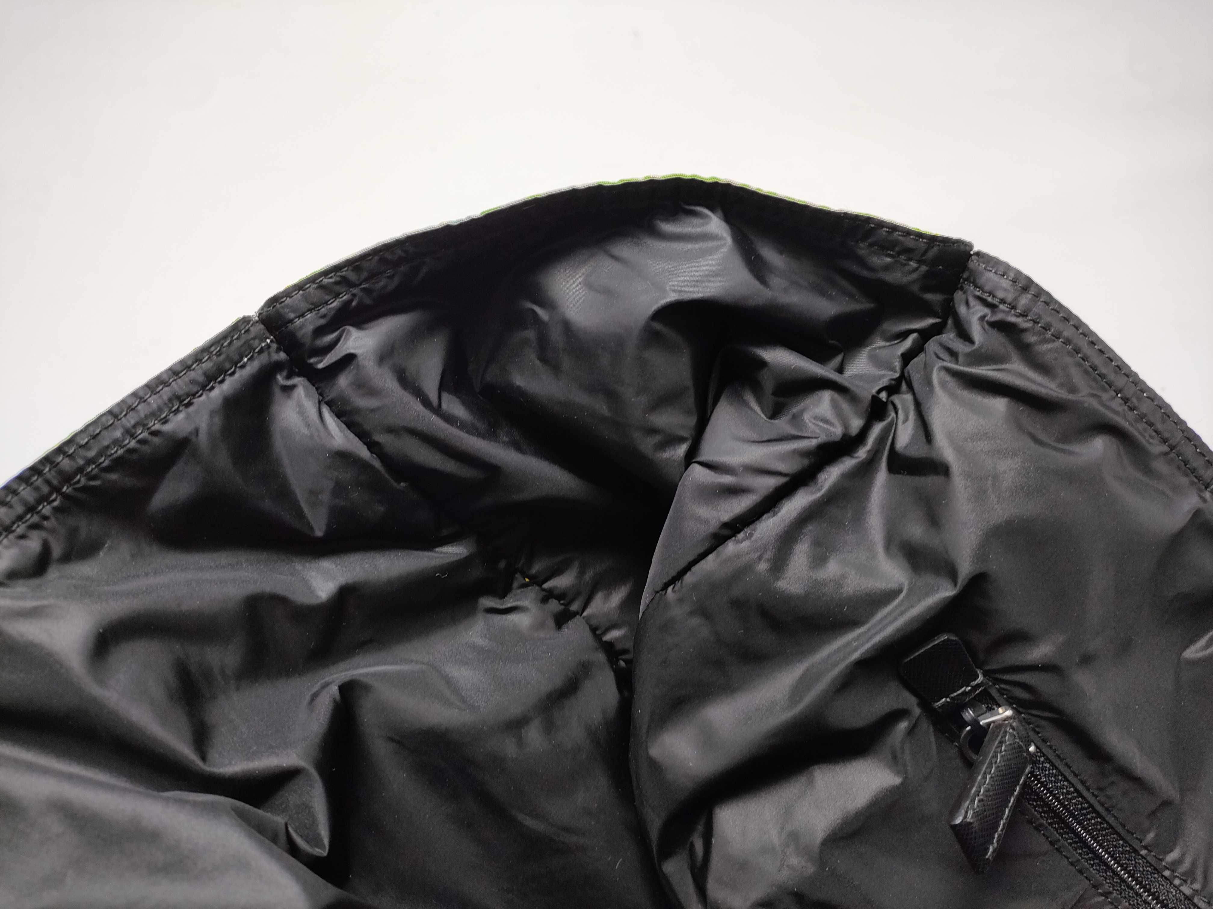 【水曜終了】(10827_0039)▼PRADA ナイロン 三角プレート 花柄 トート トートバッグ