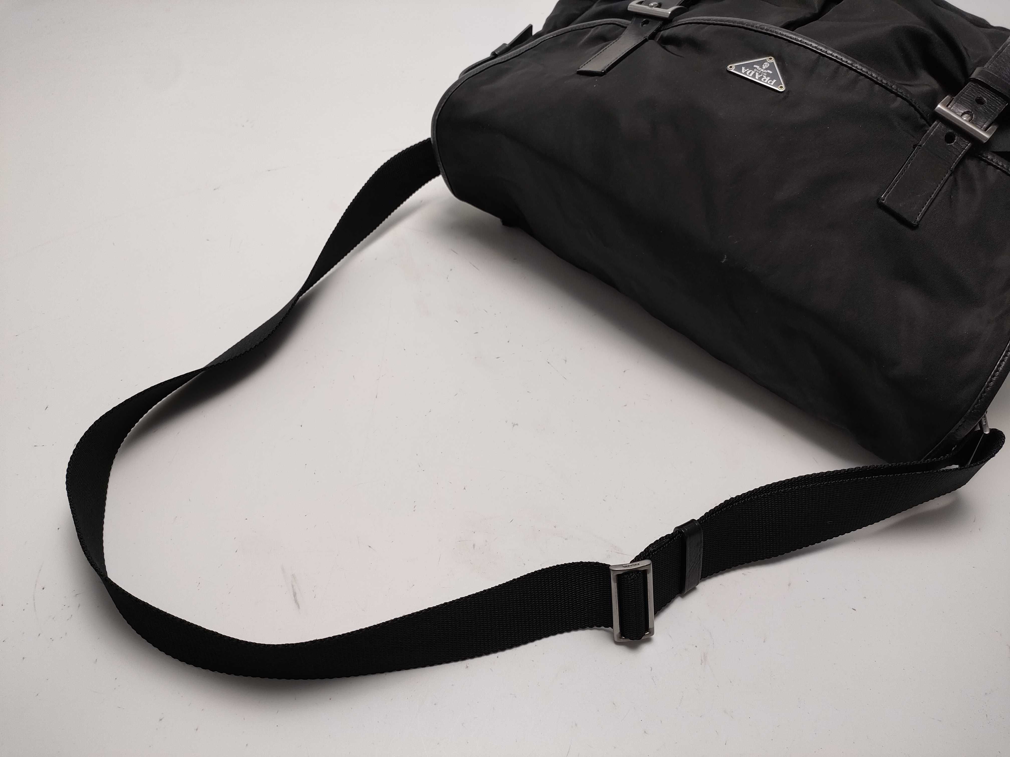 【水曜終了】(10827_0056)PRADA ナイロン ショルダー フラップ ショルダーバッグ