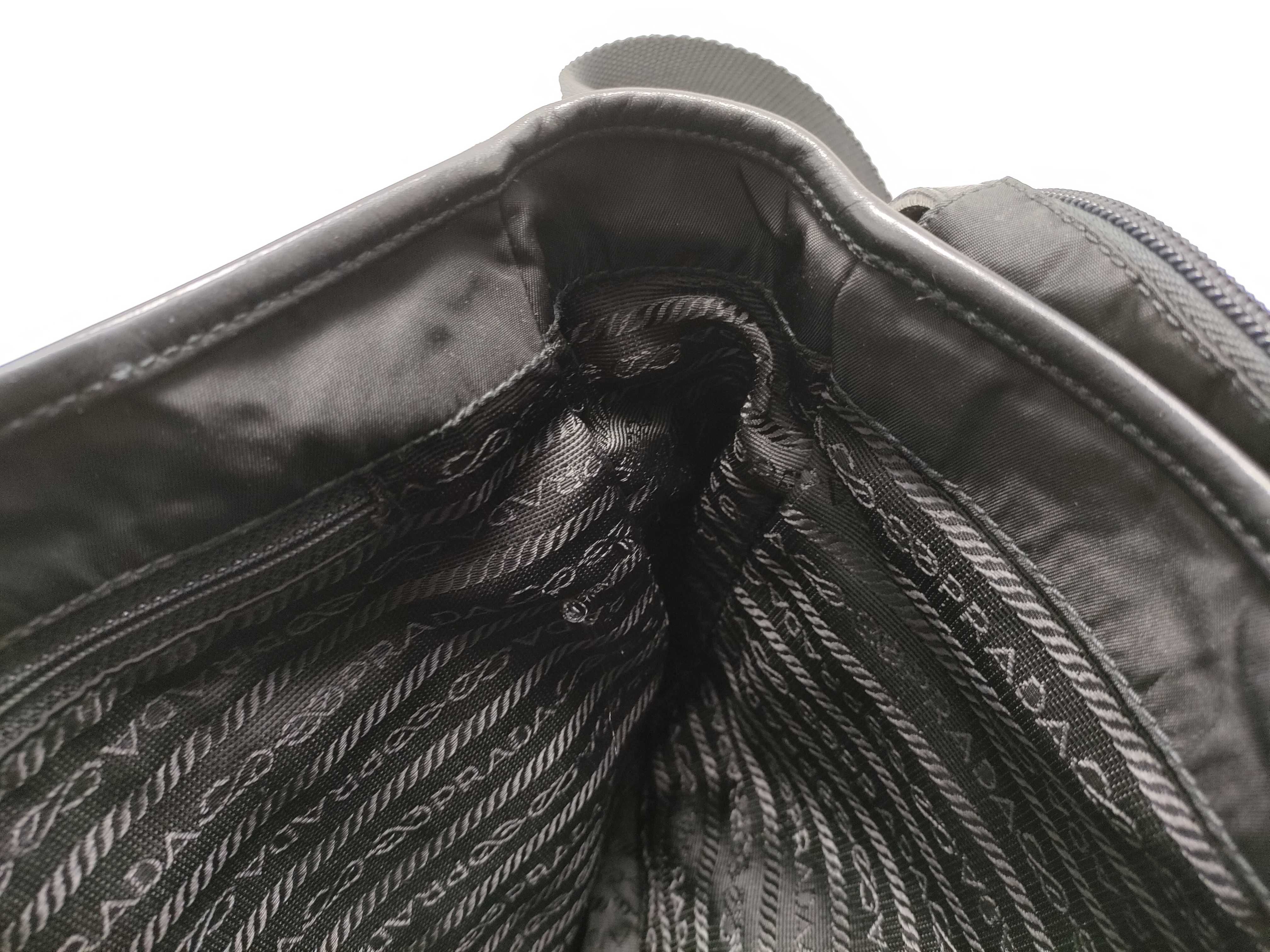 【水曜終了】(10827_0056)PRADA ナイロン ショルダー フラップ ショルダーバッグ