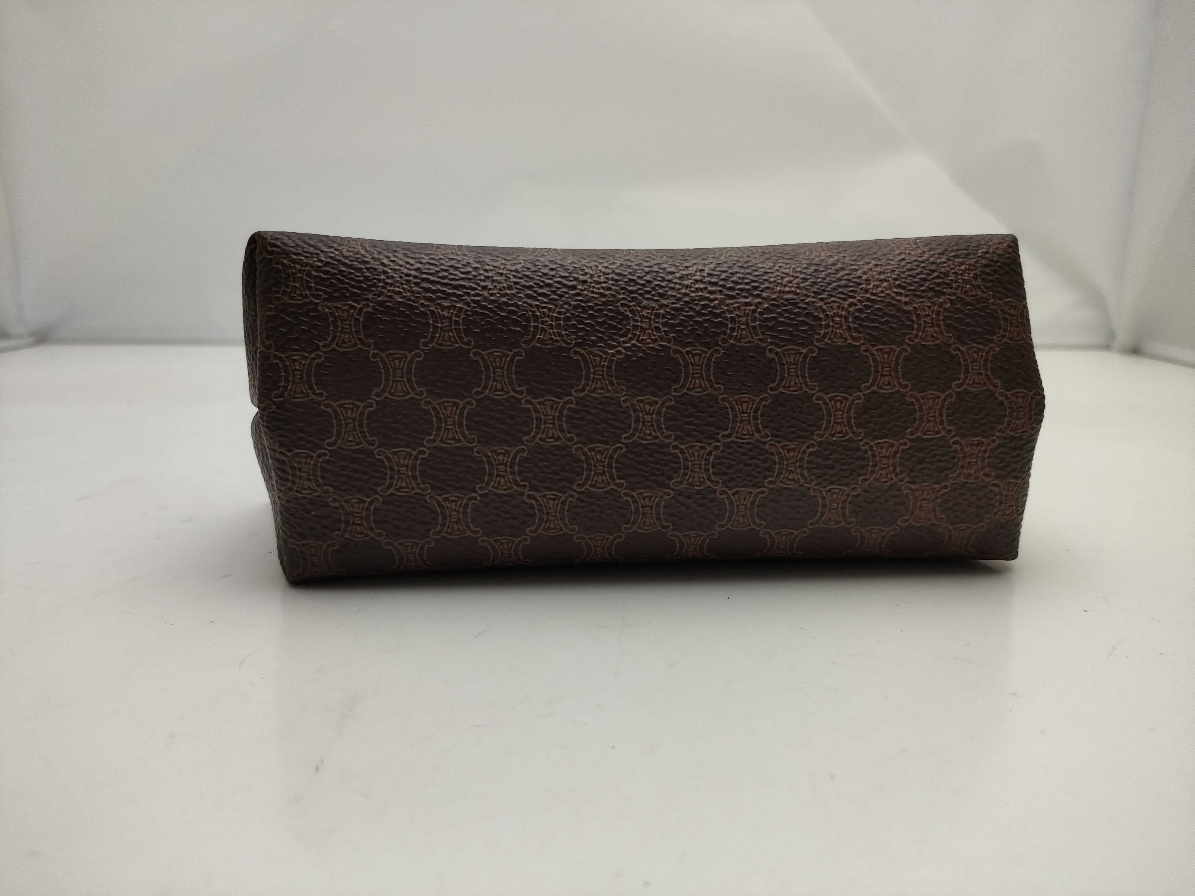 【水曜終了】(10827_0027)▼CELINE マカダム コスメポーチ ポーチ