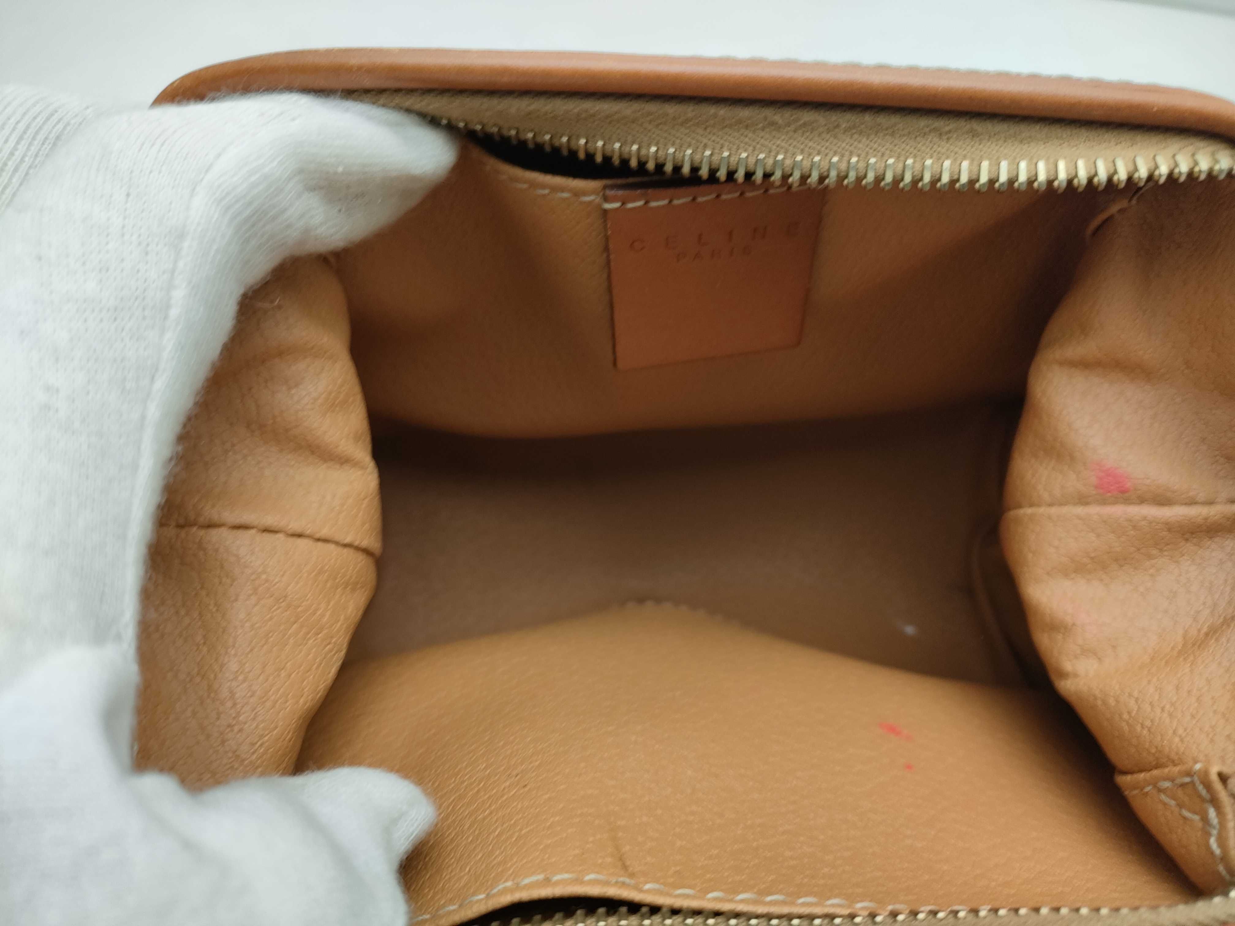 【水曜終了】(10827_0027)▼CELINE マカダム コスメポーチ ポーチ