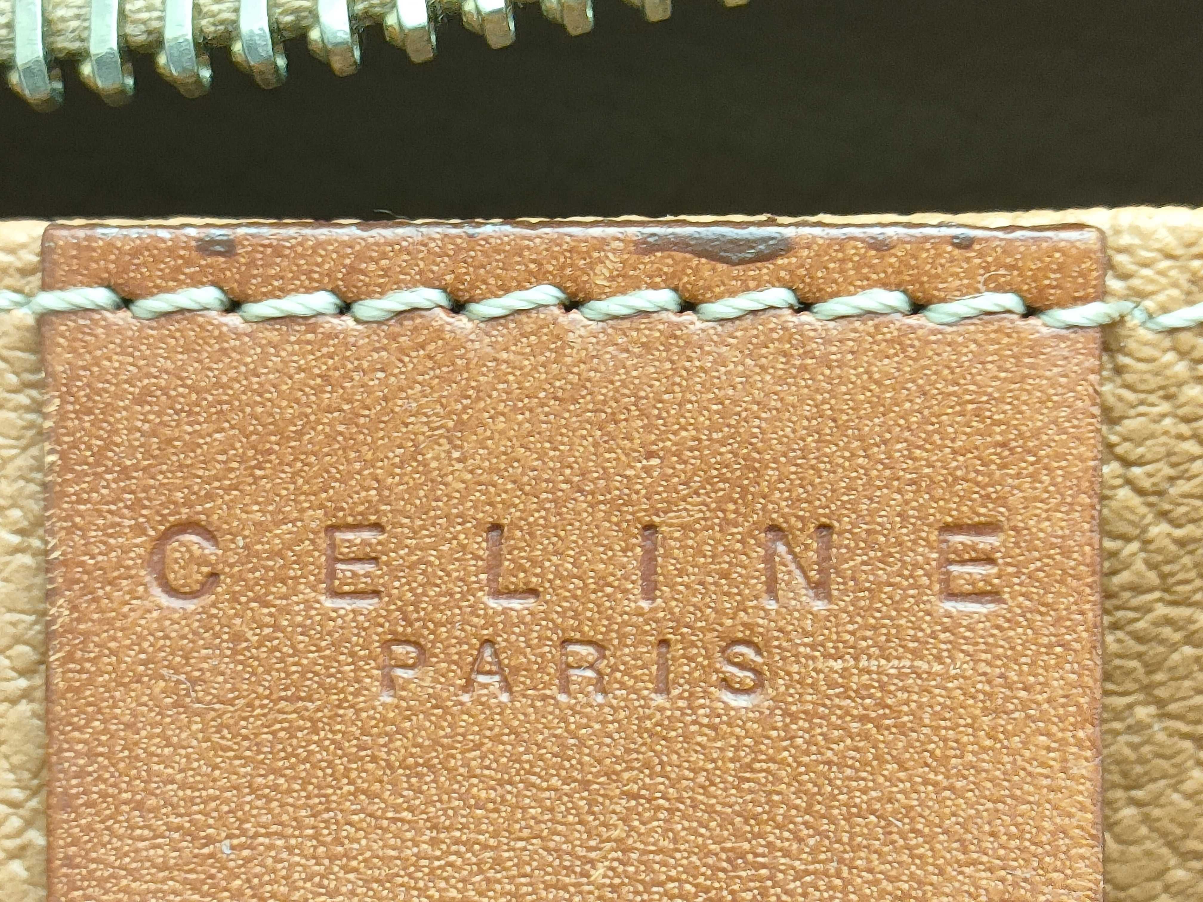 【水曜終了】(10827_0027)▼CELINE マカダム コスメポーチ ポーチ