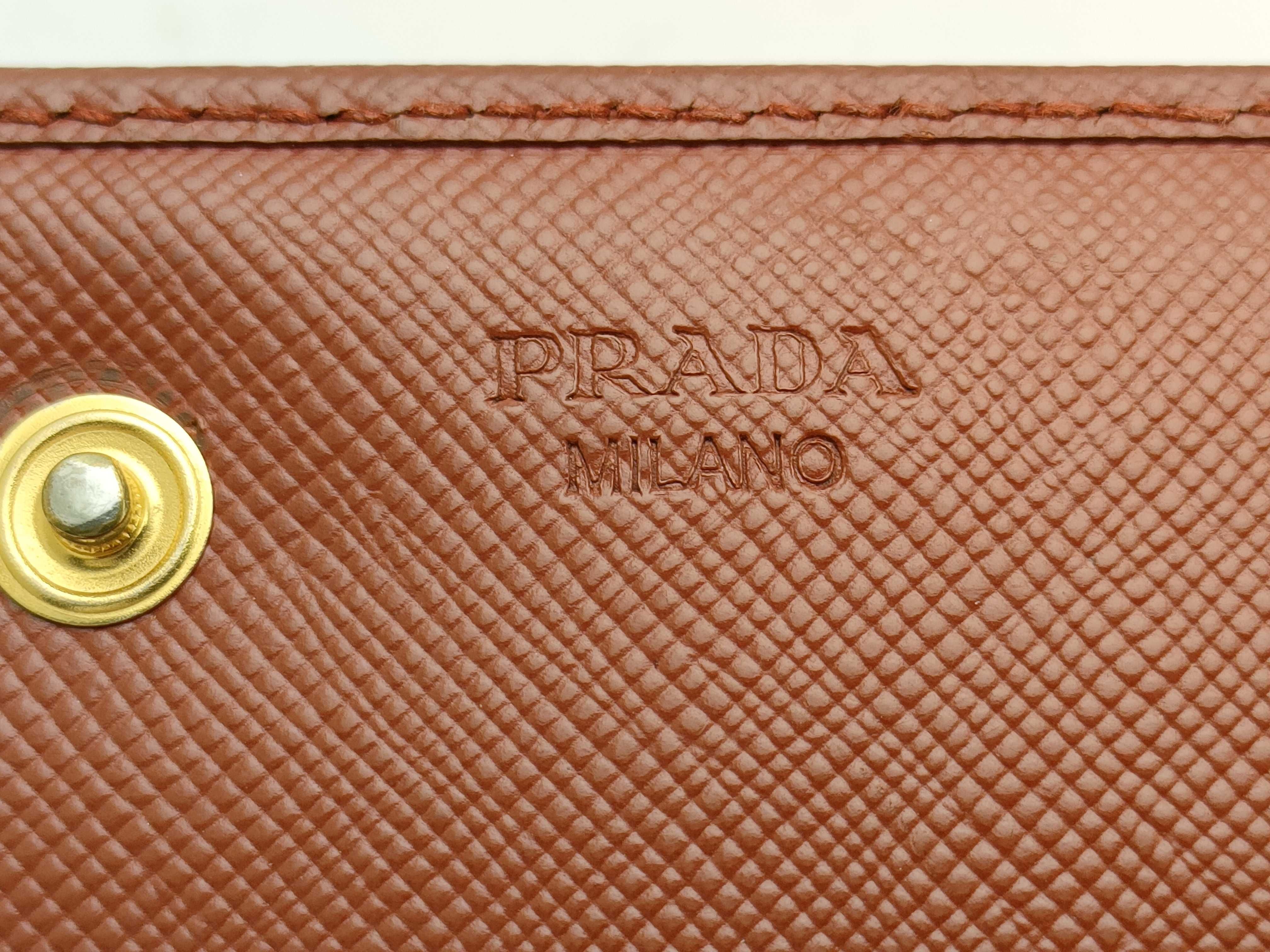 【水曜終了】(10827_0052)PRADA サフィアーノ 財布 財布