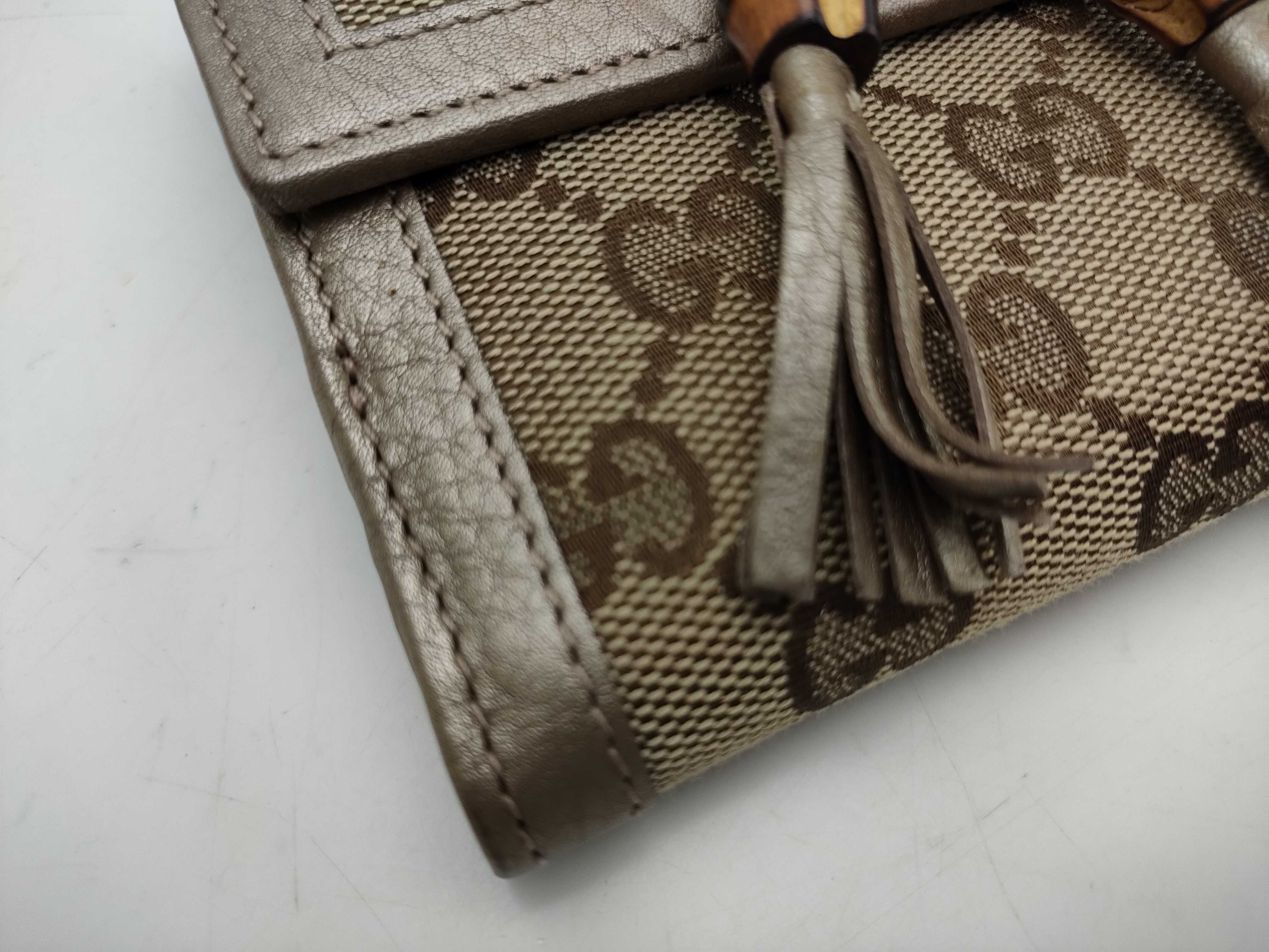 【水曜終了】(10827_0019)GUCCI バンブー バンブー 財布 財布