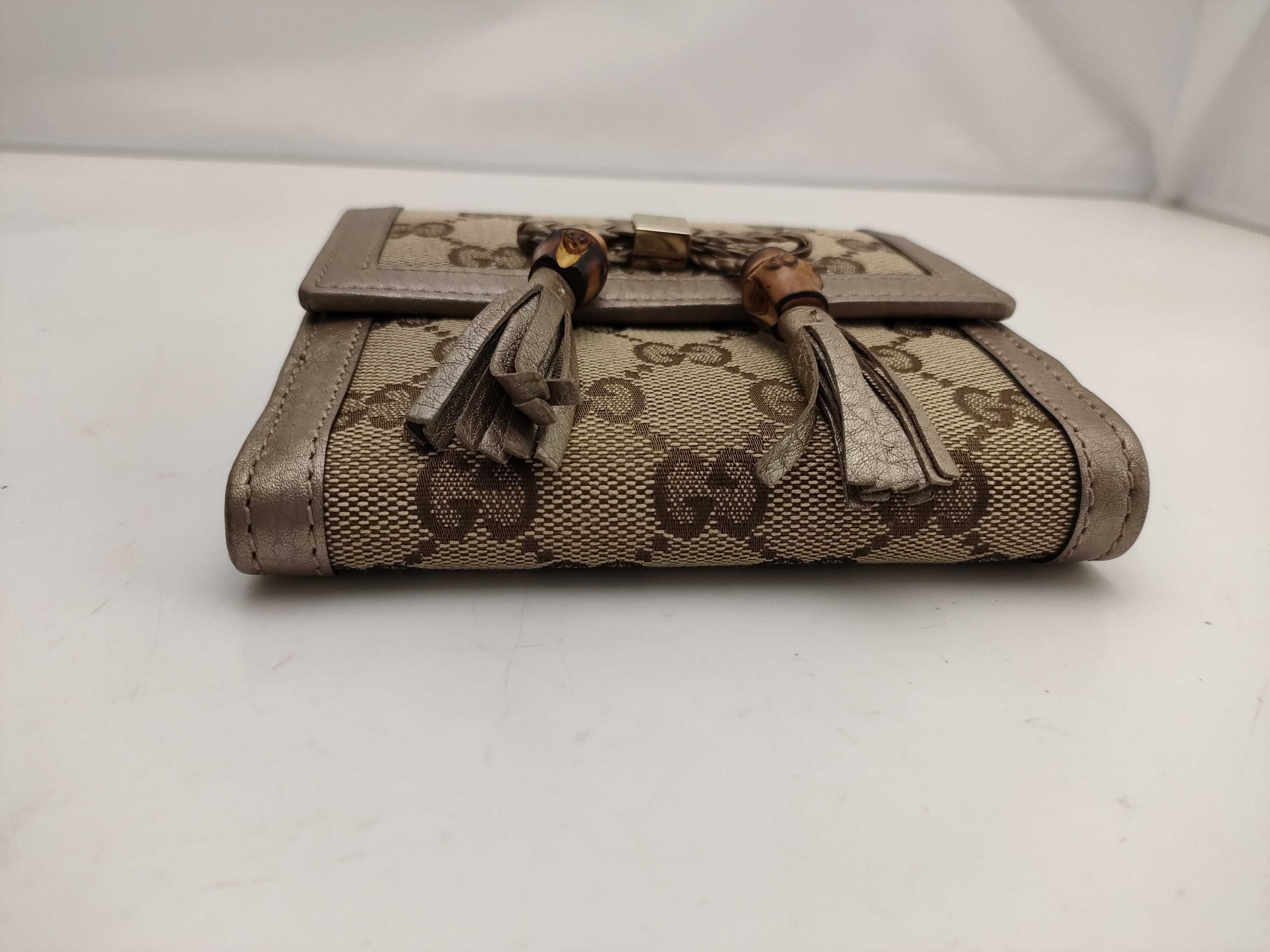【水曜終了】(10827_0019)GUCCI バンブー バンブー 財布 財布