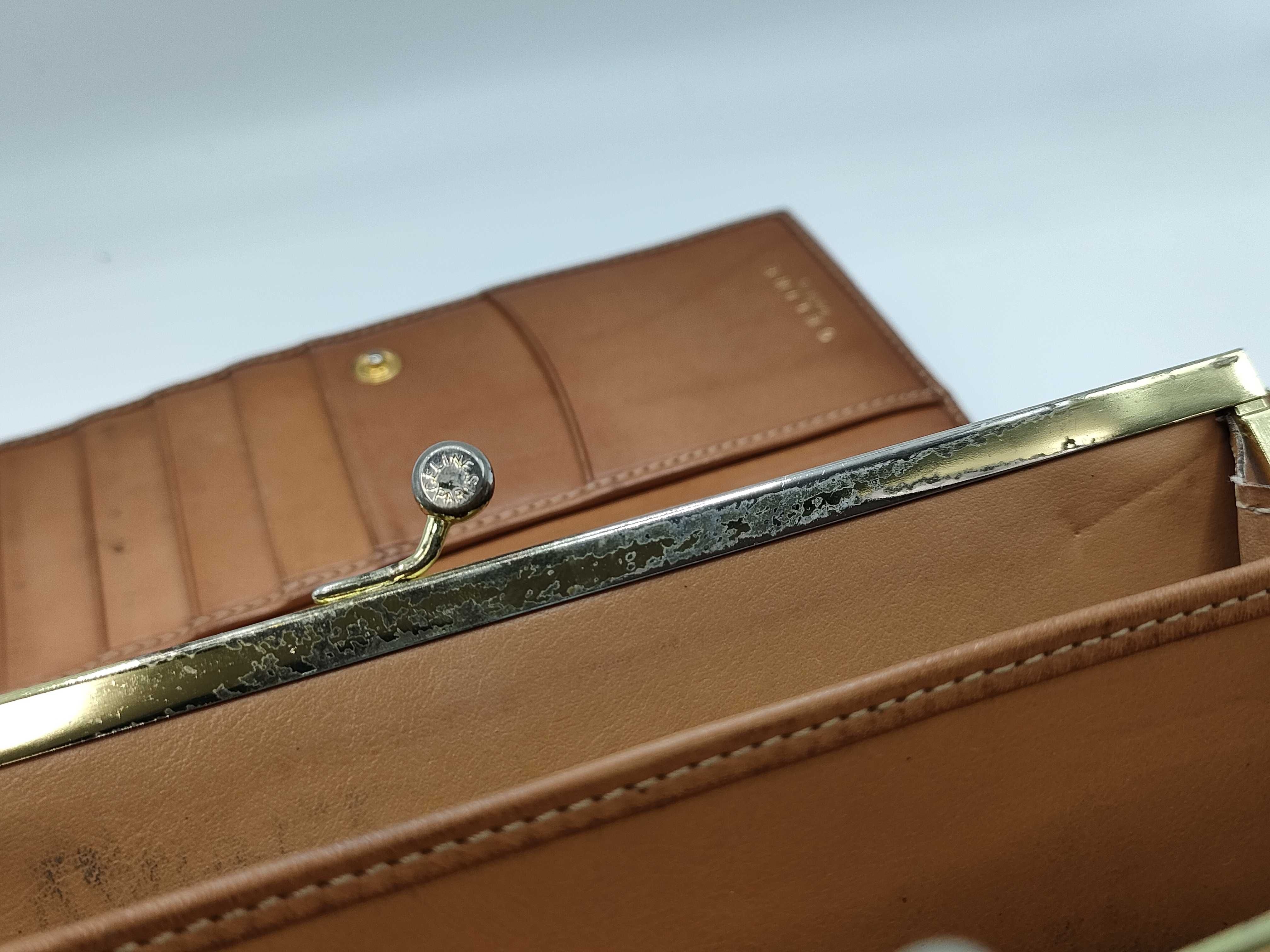 【水曜終了】(10827_0036)CELINE マカダム 長財布 財布