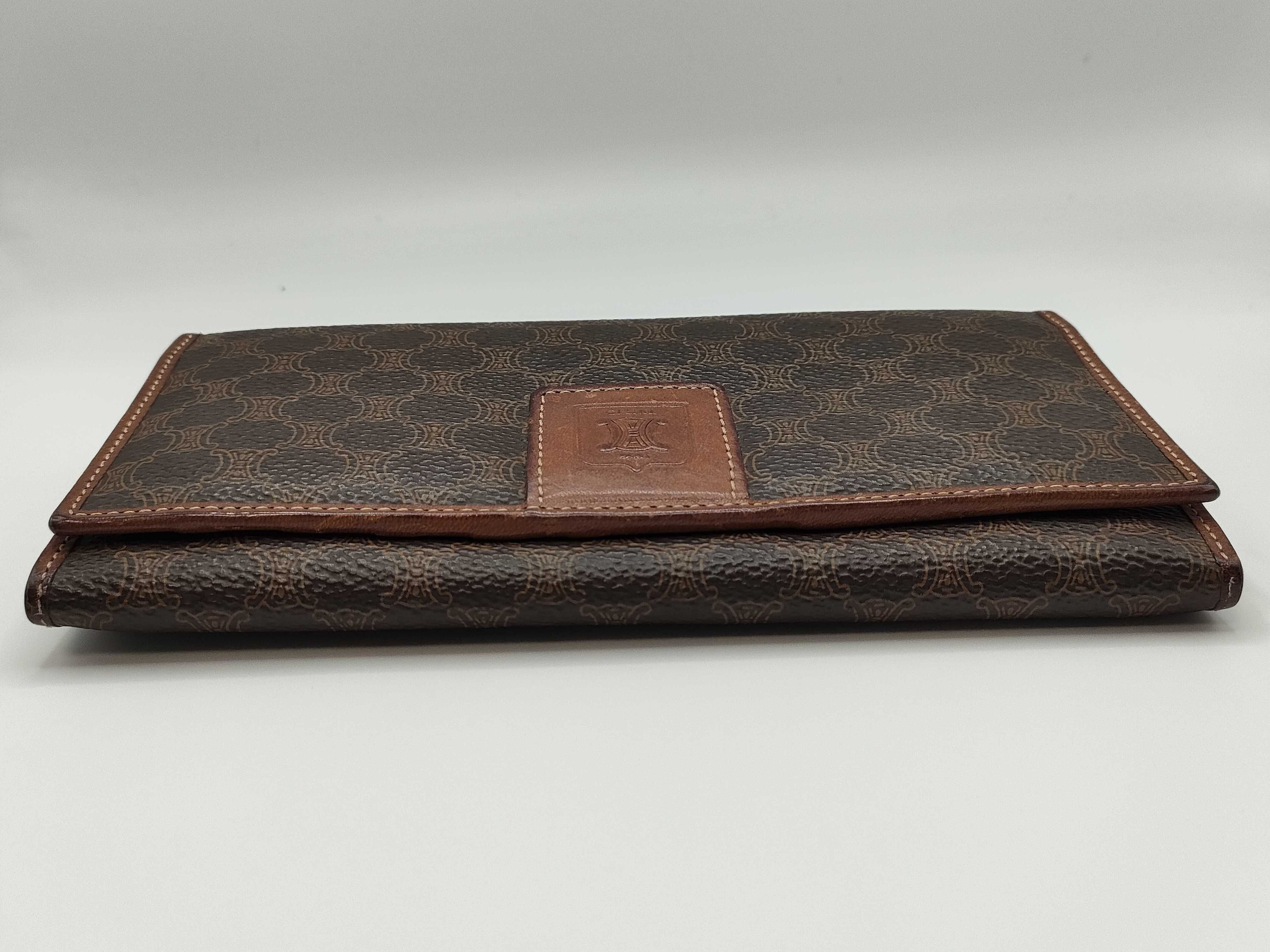 【水曜終了】(10827_0036)CELINE マカダム 長財布 財布