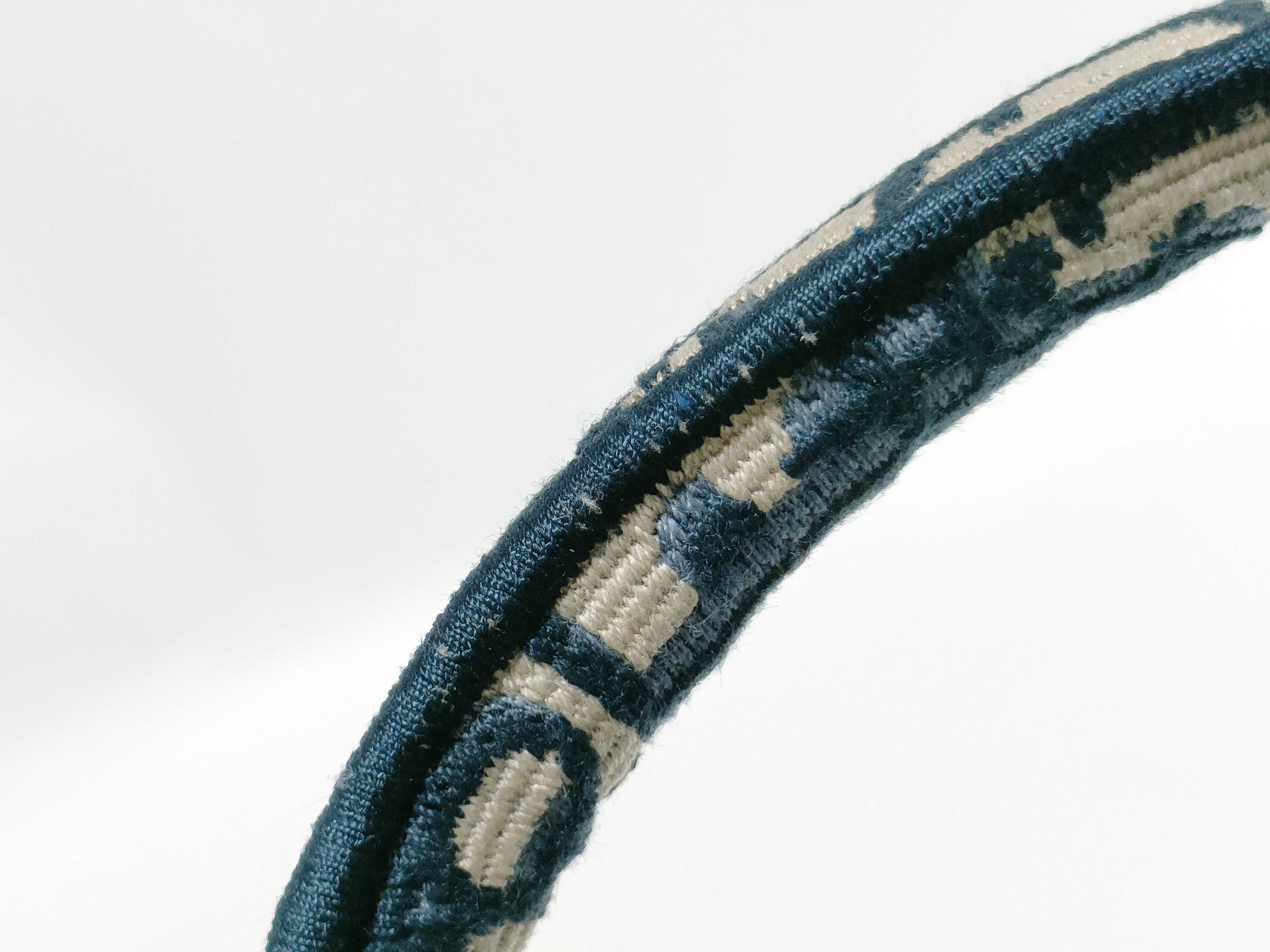 【水曜終了】(10827_0032)CELINE セリーヌ Cマカダム キャンバス/レザー ワンショルダーバッグ Blue