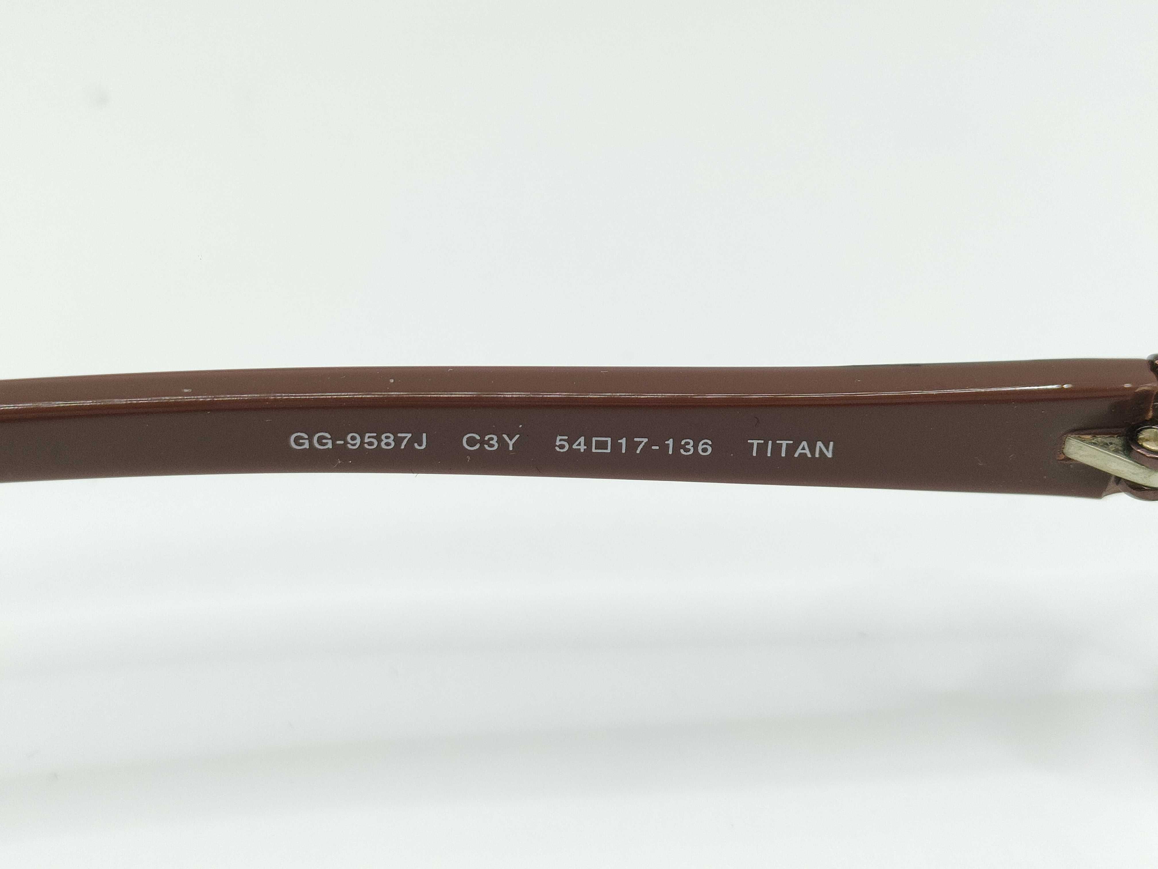 【水曜終了】(10827_0001)◆GUCCI メガネ GG－9587J 度入り サングラス・メガネ