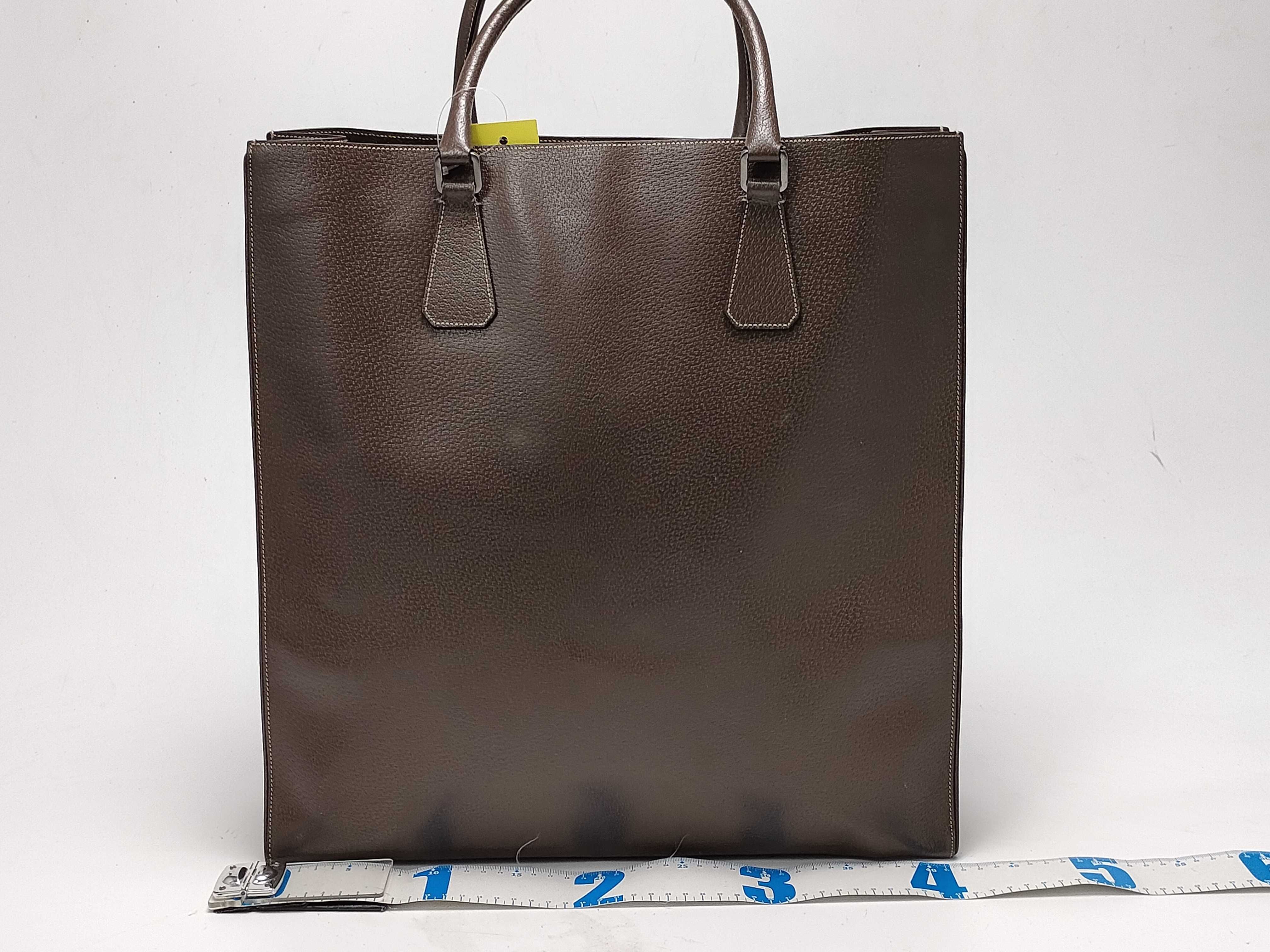 【水曜終了】(10827_0041)▼PRADA 三角プレート/トート トートバッグ