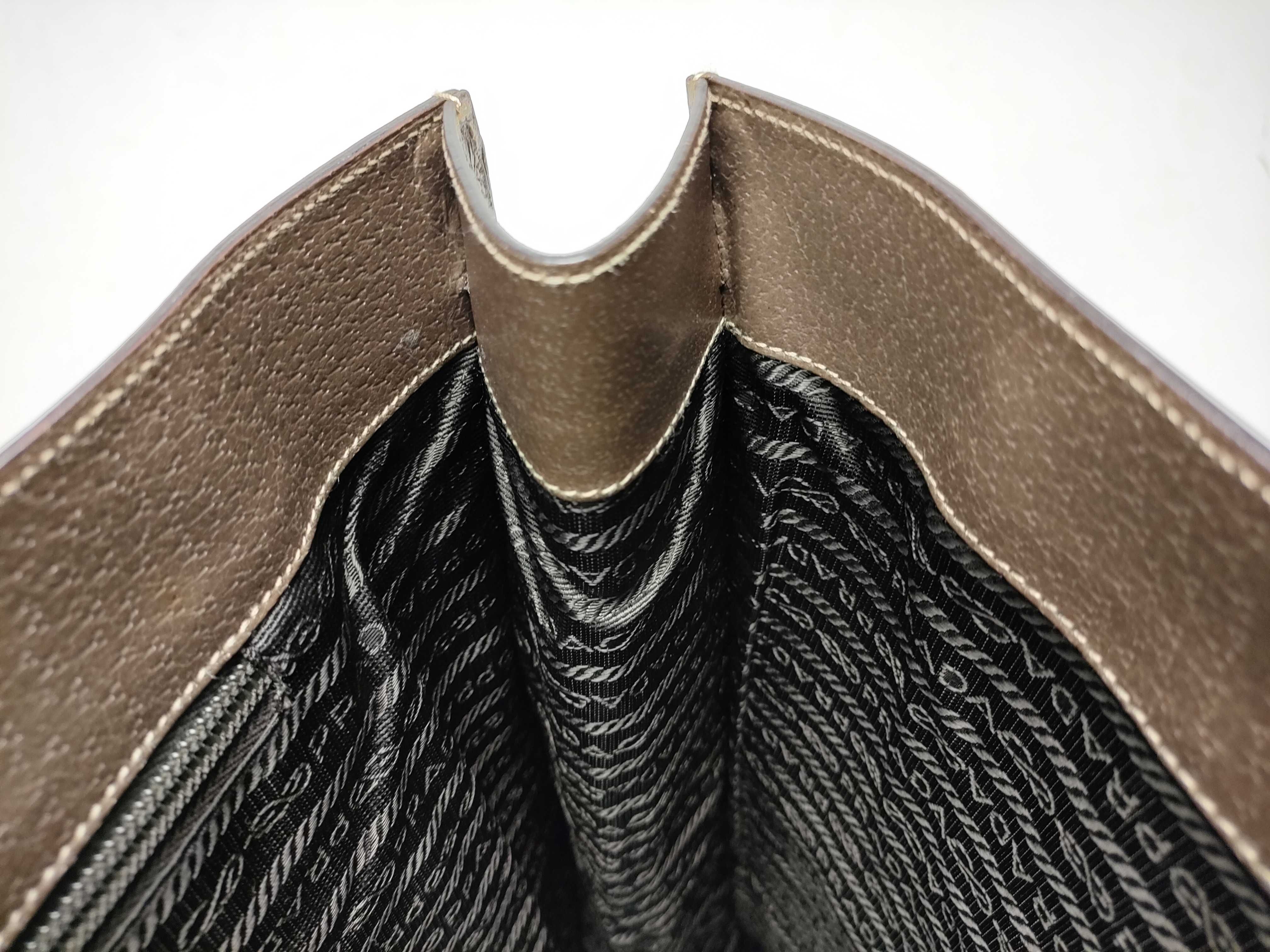 【水曜終了】(10827_0041)▼PRADA 三角プレート/トート トートバッグ