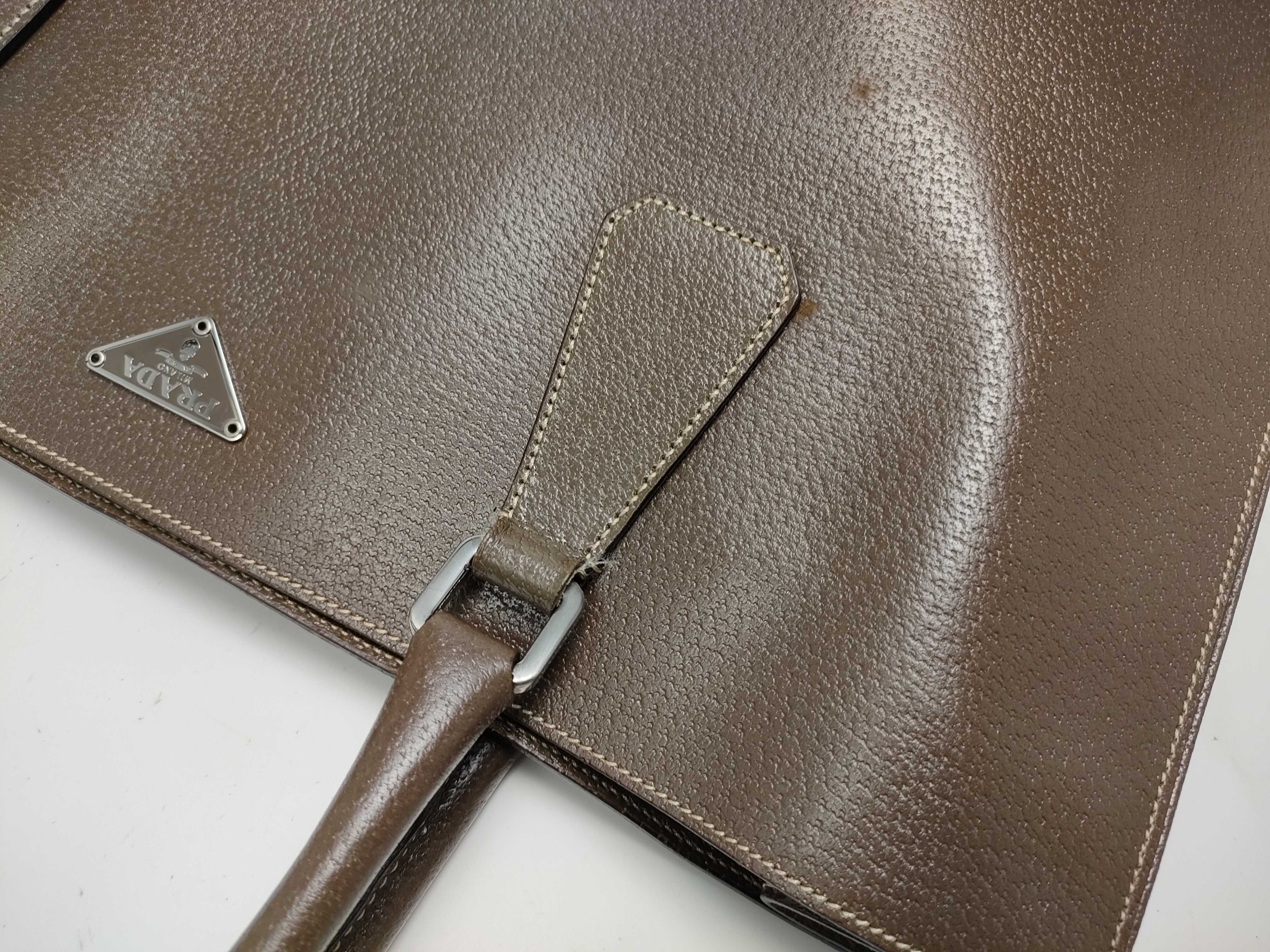 【水曜終了】(10827_0041)▼PRADA 三角プレート/トート トートバッグ