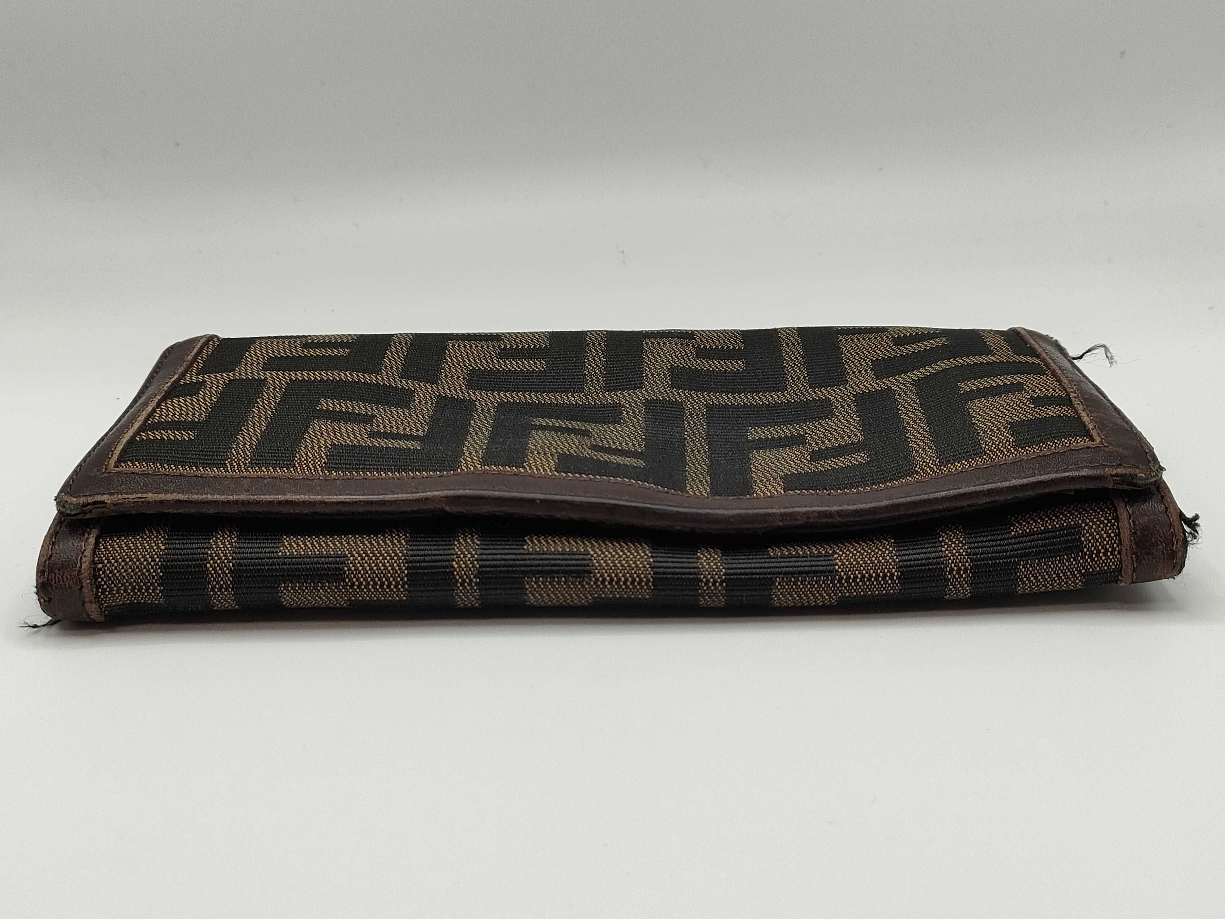 【水曜終了】(10827_0070)FENDI ズッカ柄 ズッカ 長財布 財布