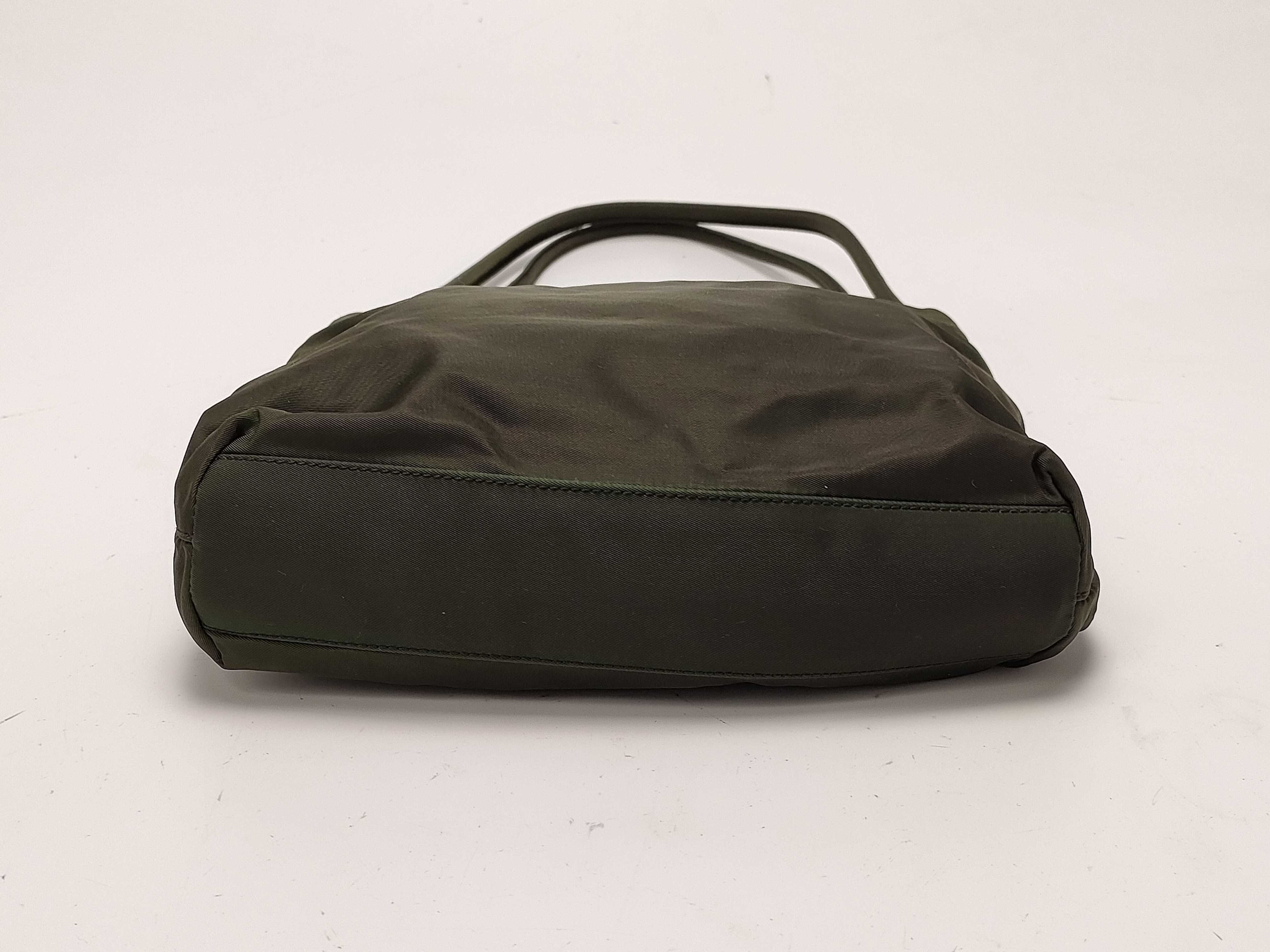 【水曜終了】(10827_0057)PRADA ナイロン カーキ トート B6243 ショルダーバッグ