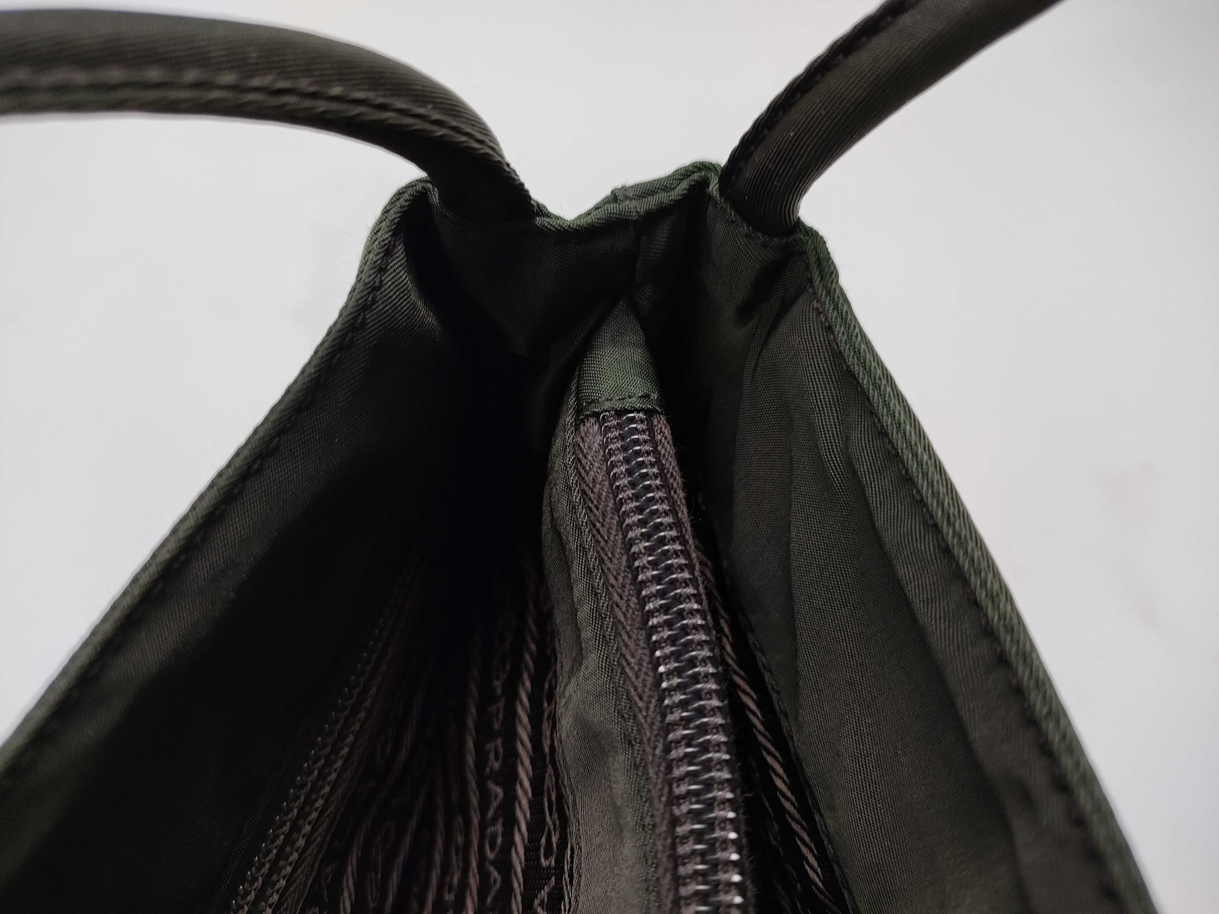 【水曜終了】(10827_0057)PRADA ナイロン カーキ トート B6243 ショルダーバッグ