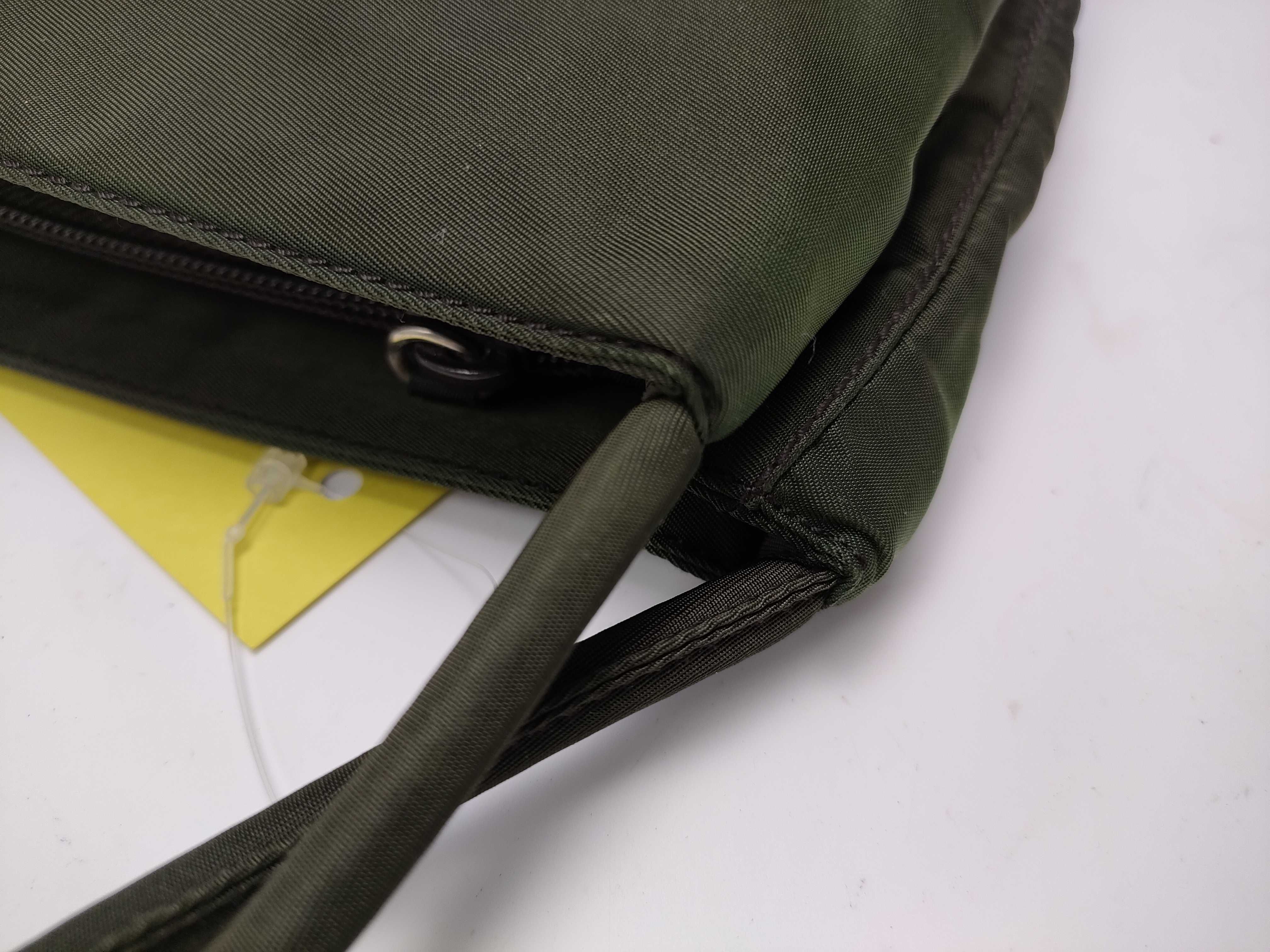 【水曜終了】(10827_0057)PRADA ナイロン カーキ トート B6243 ショルダーバッグ