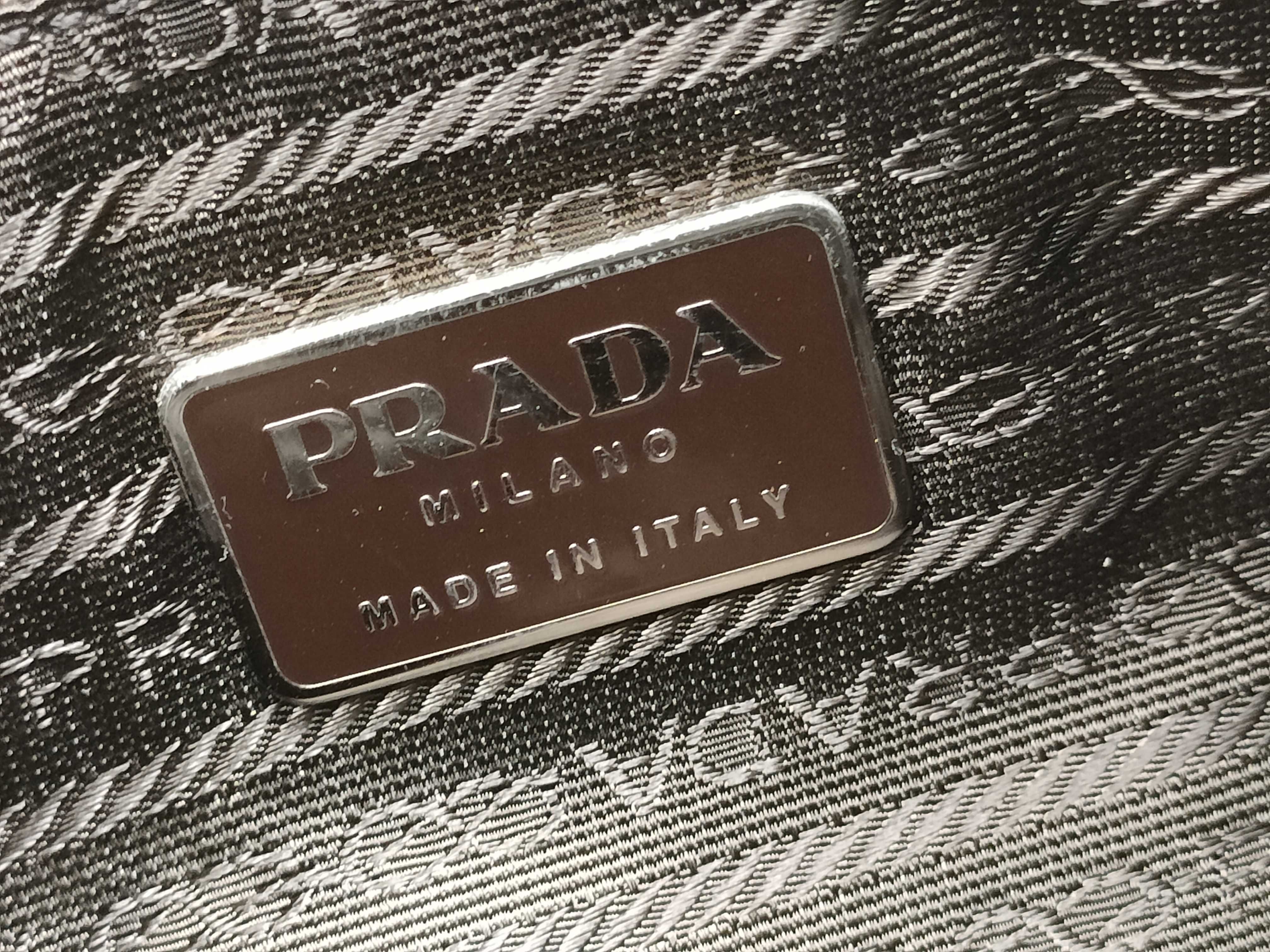 【水曜終了】(10827_0057)PRADA ナイロン カーキ トート B6243 ショルダーバッグ
