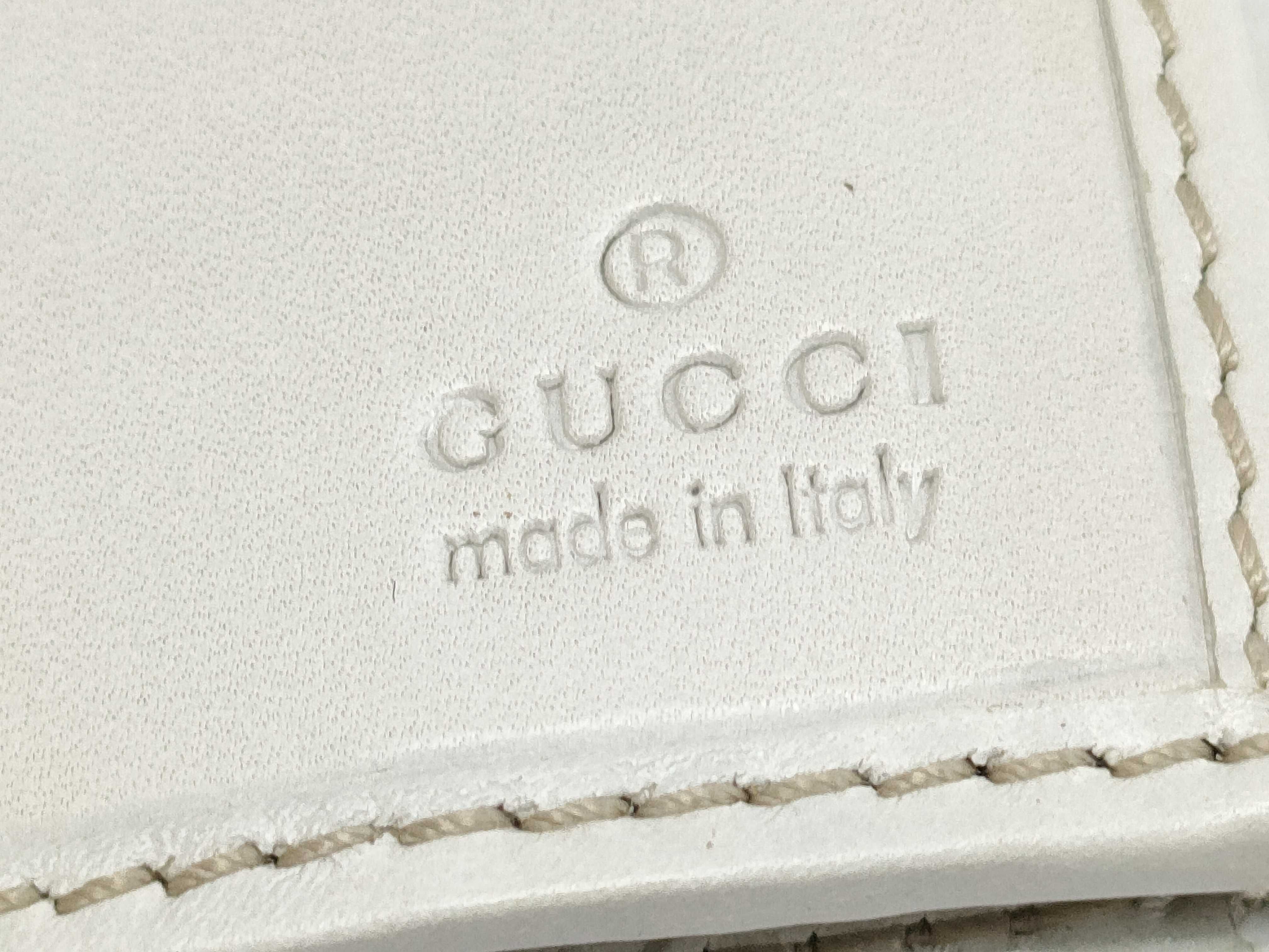 【水曜終了】(10827_0072)GUCCI シマ 112715・2149 財布