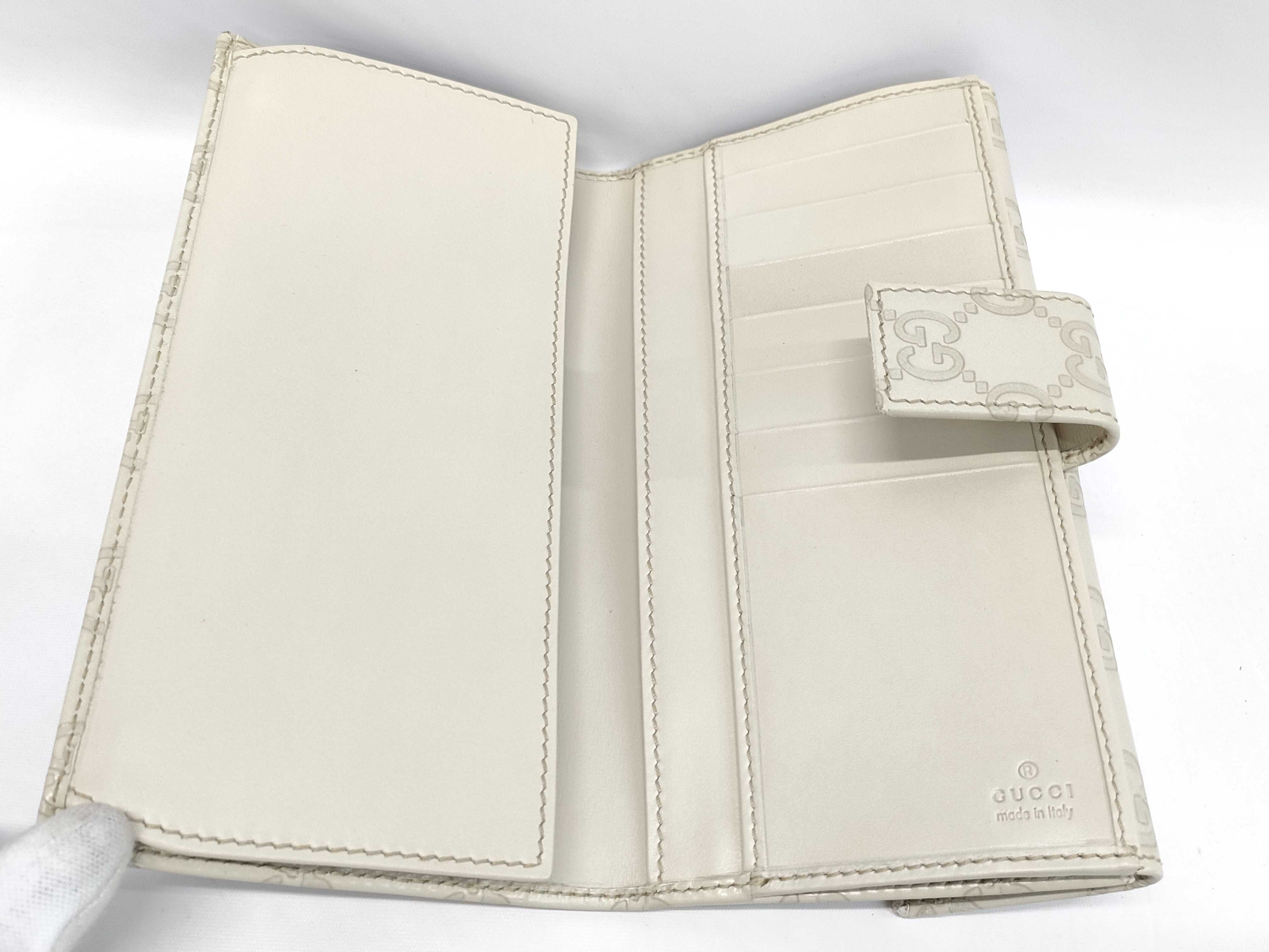 【水曜終了】(10827_0072)GUCCI シマ 112715・2149 財布