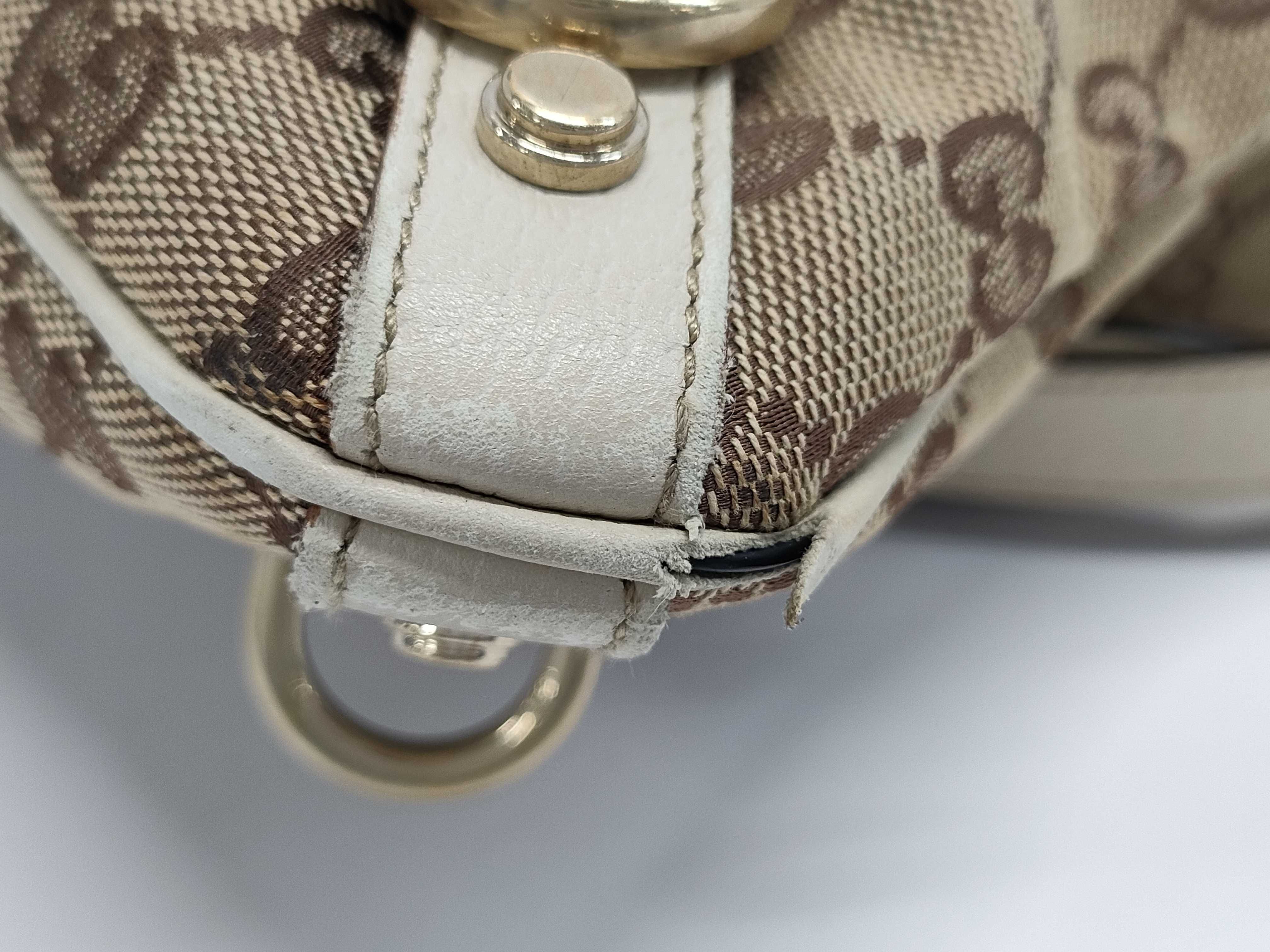 【水曜終了】(10827_0075)GUCCI GGキャンバス 131326 ショルダーバッグ